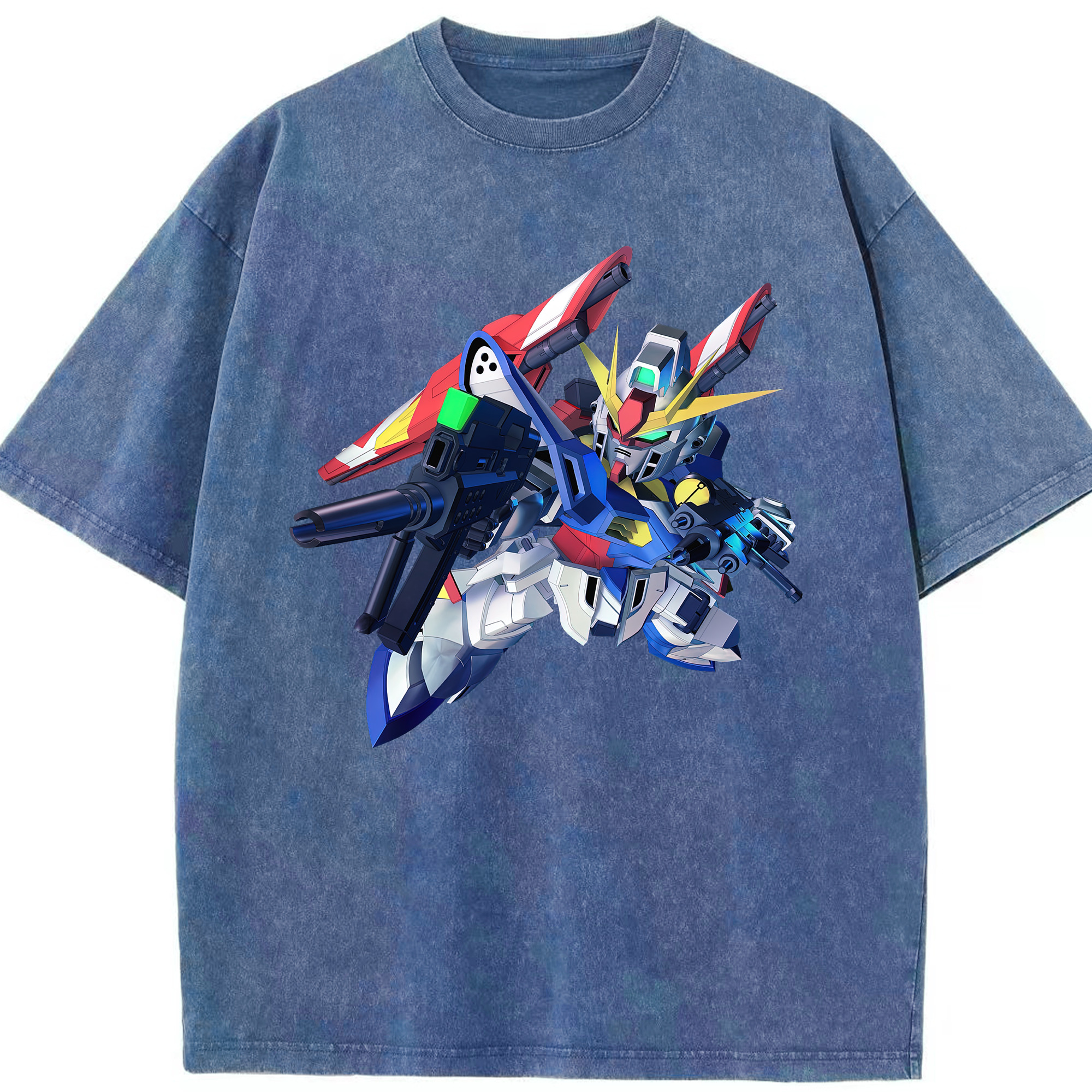 （画像用） 機動戦士ガンダム Mobile Suit Gundam 綿100% ヴィンテージ風 半袖Tシャツ（フロントプリント）