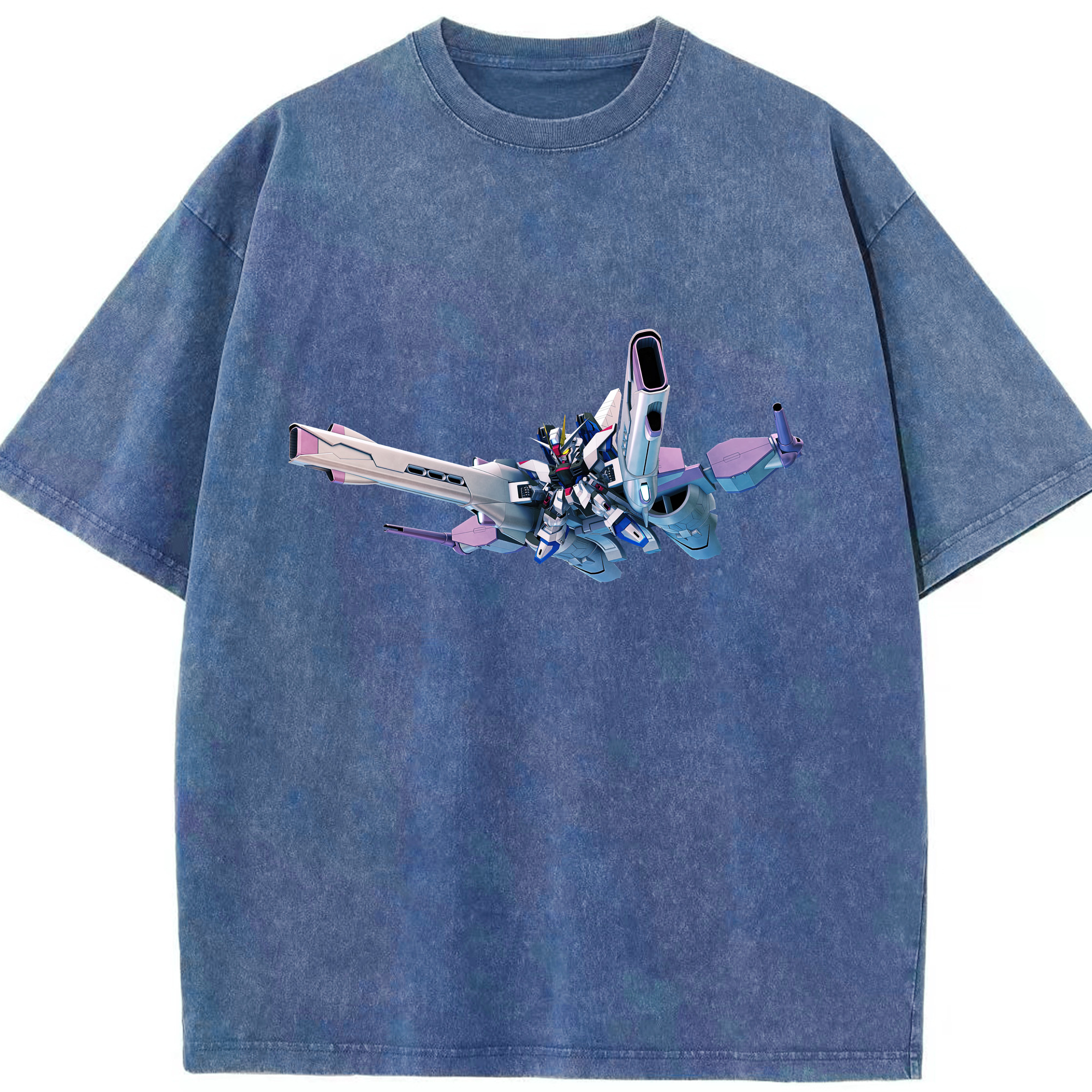 （画像用） 機動戦士ガンダム Mobile Suit Gundam 綿100% ヴィンテージ風 半袖Tシャツ（フロントプリント）