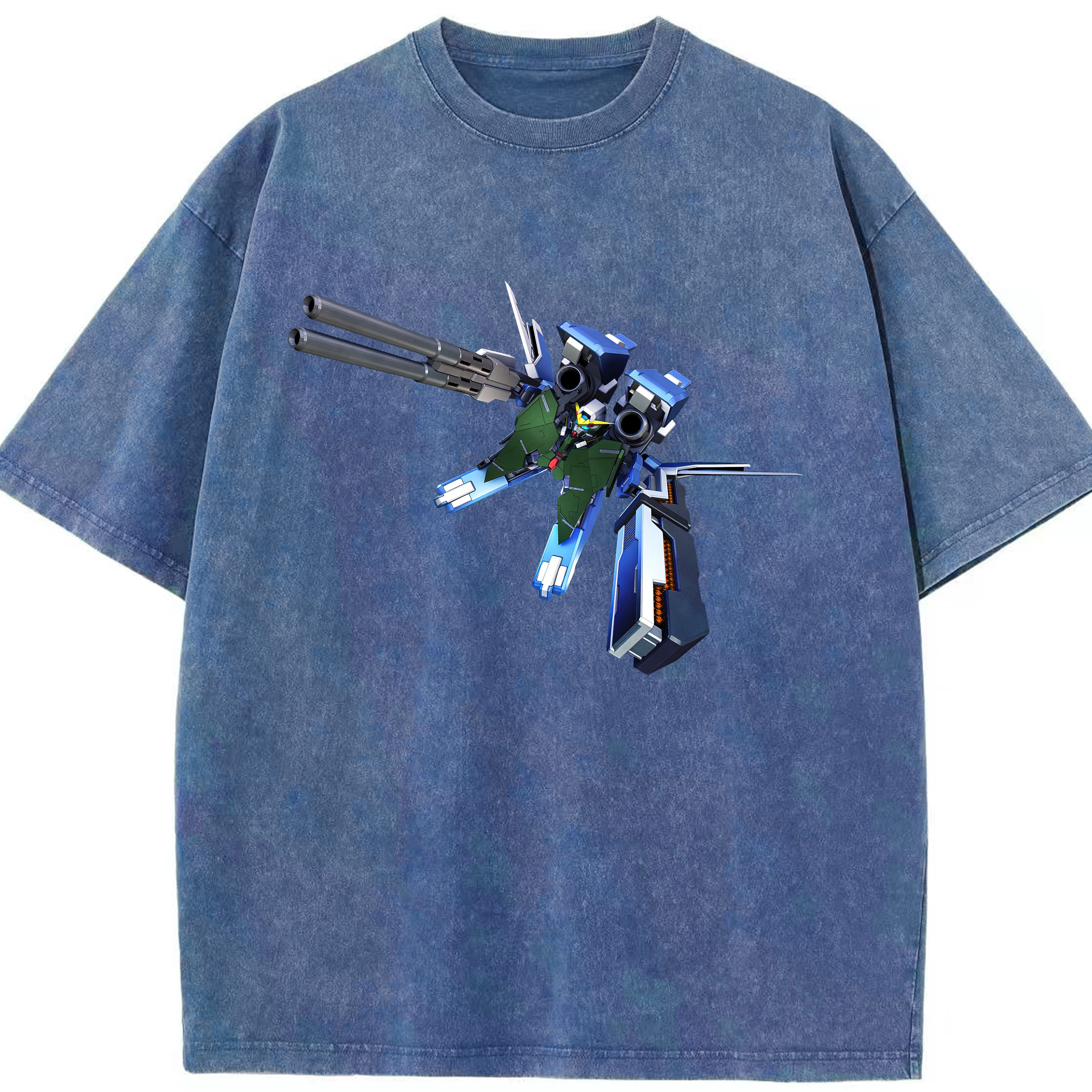 （画像用） 機動戦士ガンダム Mobile Suit Gundam 綿100% ヴィンテージ風 半袖Tシャツ（フロントプリント）