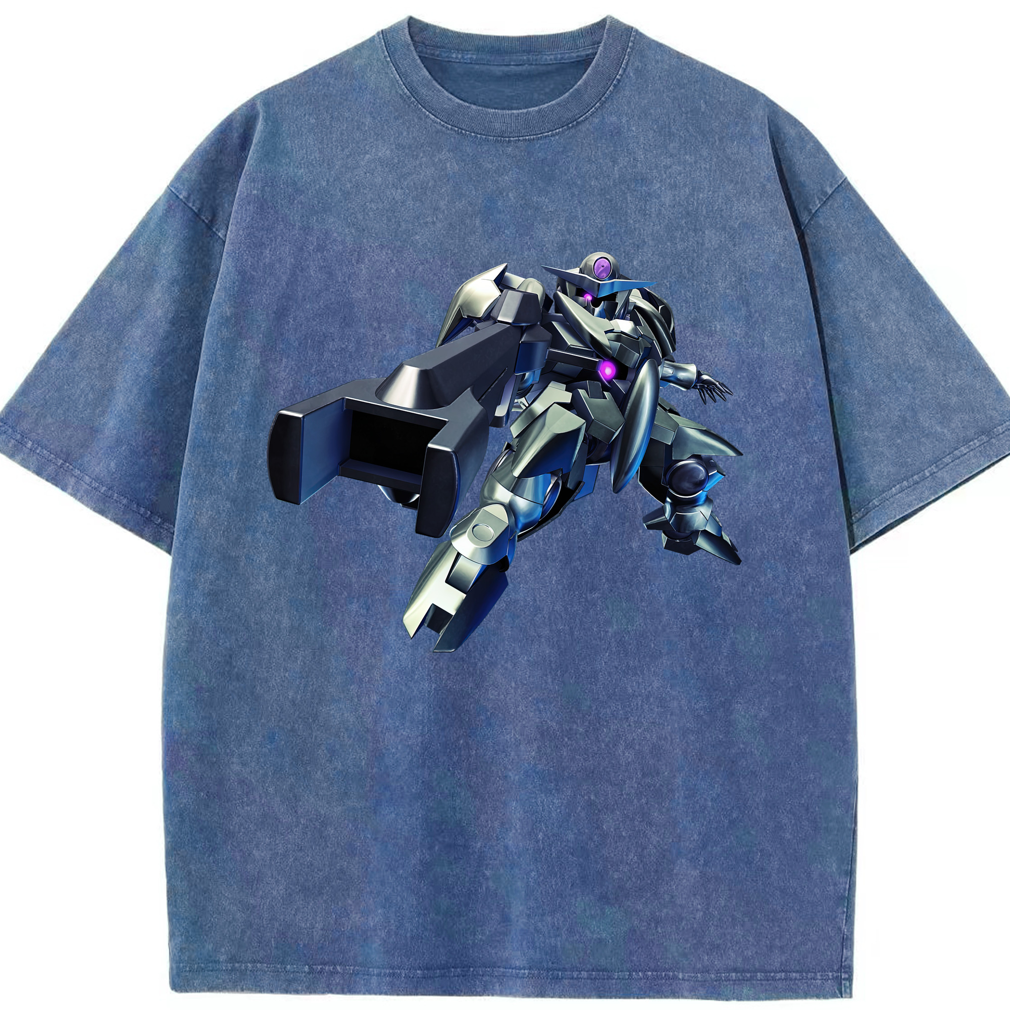 （画像用） 機動戦士ガンダム Mobile Suit Gundam 綿100% ヴィンテージ風 半袖Tシャツ（フロントプリント）