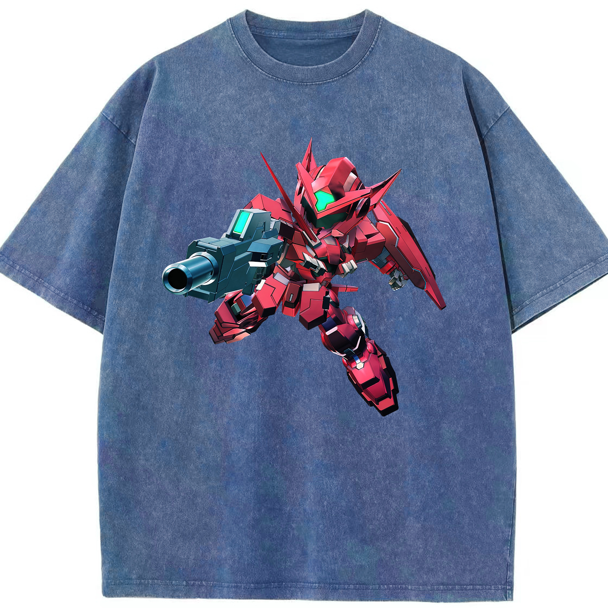 （画像用） 機動戦士ガンダム Mobile Suit Gundam 綿100% ヴィンテージ風 半袖Tシャツ（フロントプリント）