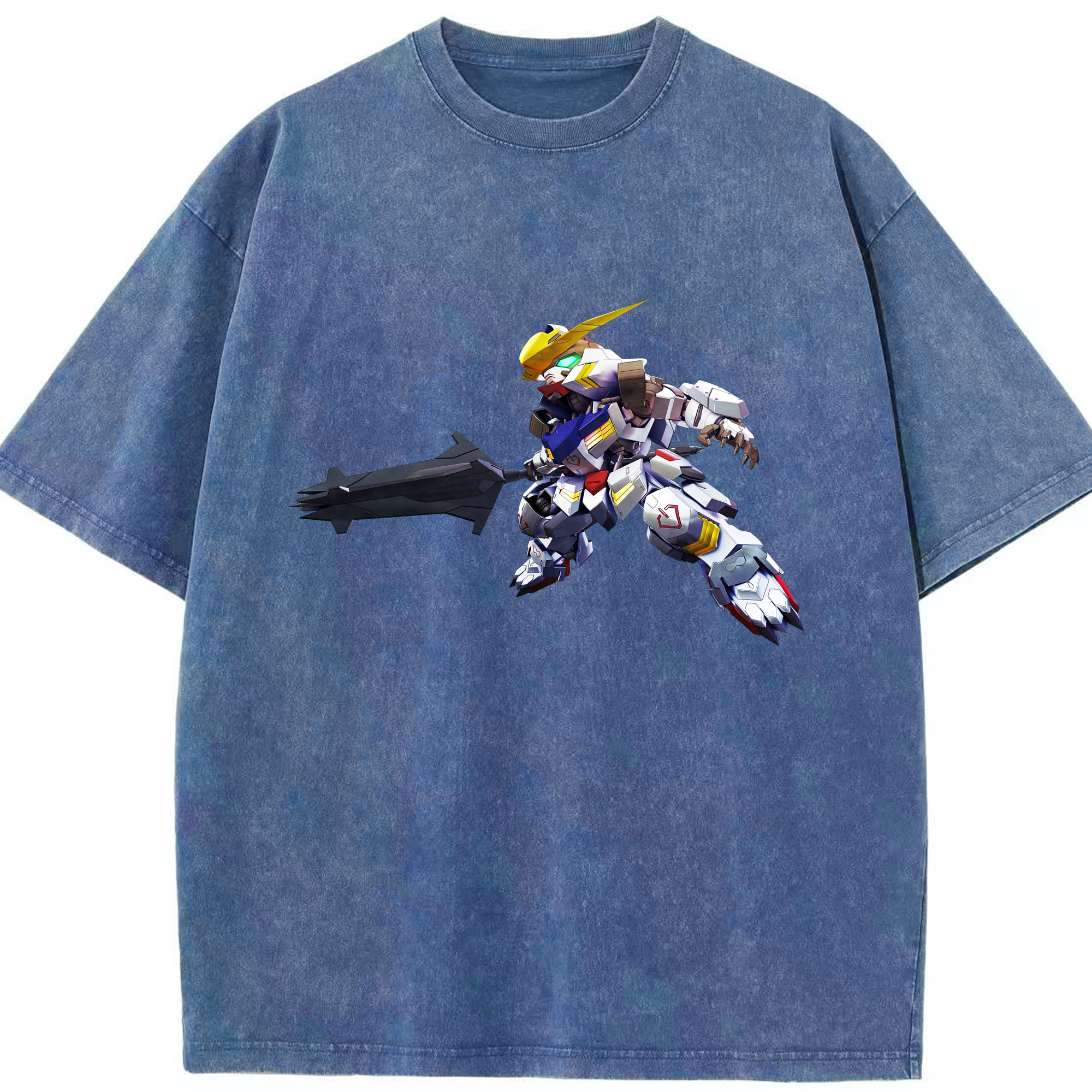 （画像用） 機動戦士ガンダム Mobile Suit Gundam 綿100% ヴィンテージ風 半袖Tシャツ（フロントプリント）