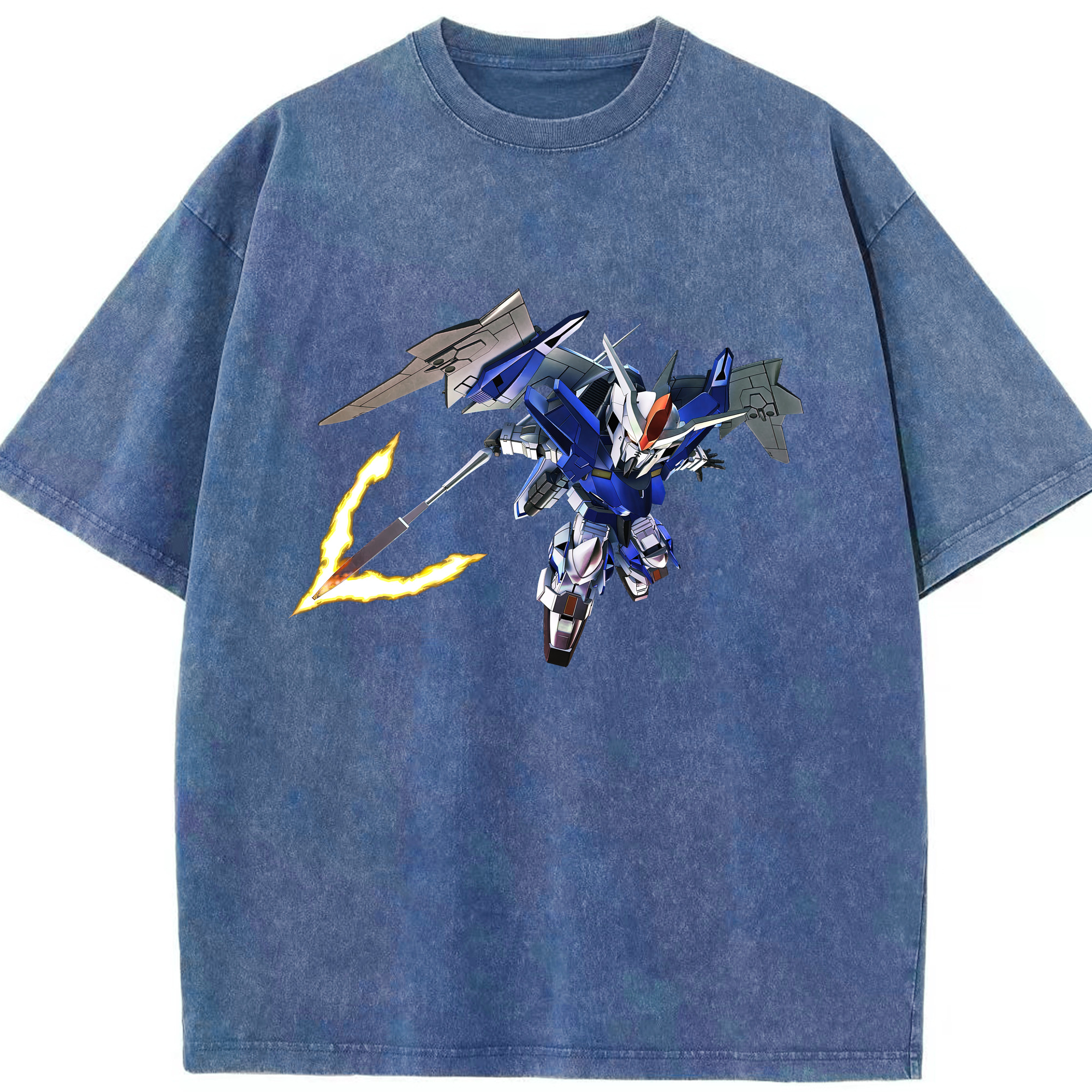 （画像用） 機動戦士ガンダム Mobile Suit Gundam 綿100% ヴィンテージ風 半袖Tシャツ（フロントプリント）