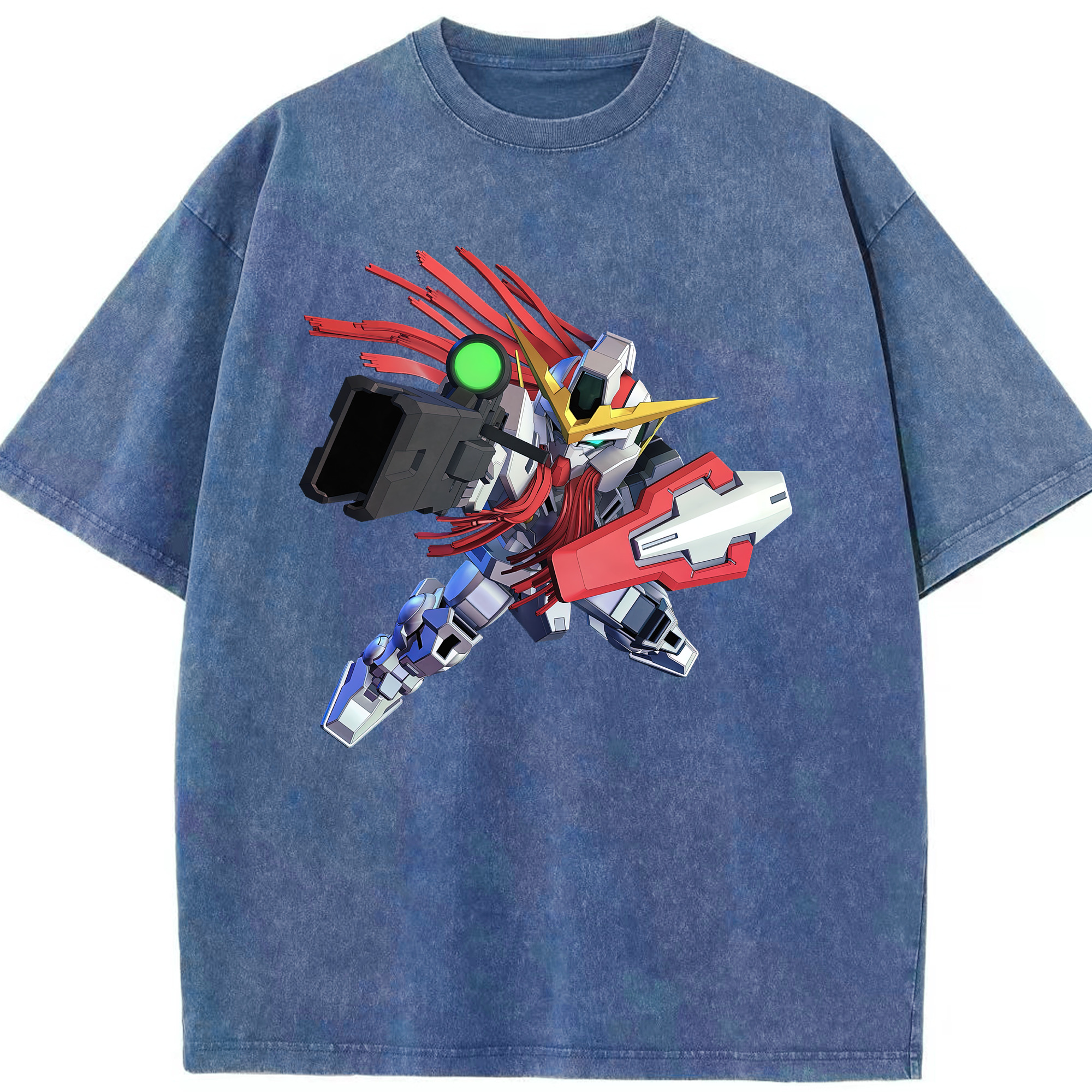 （画像用） 機動戦士ガンダム Mobile Suit Gundam 綿100% ヴィンテージ風 半袖Tシャツ（フロントプリント）