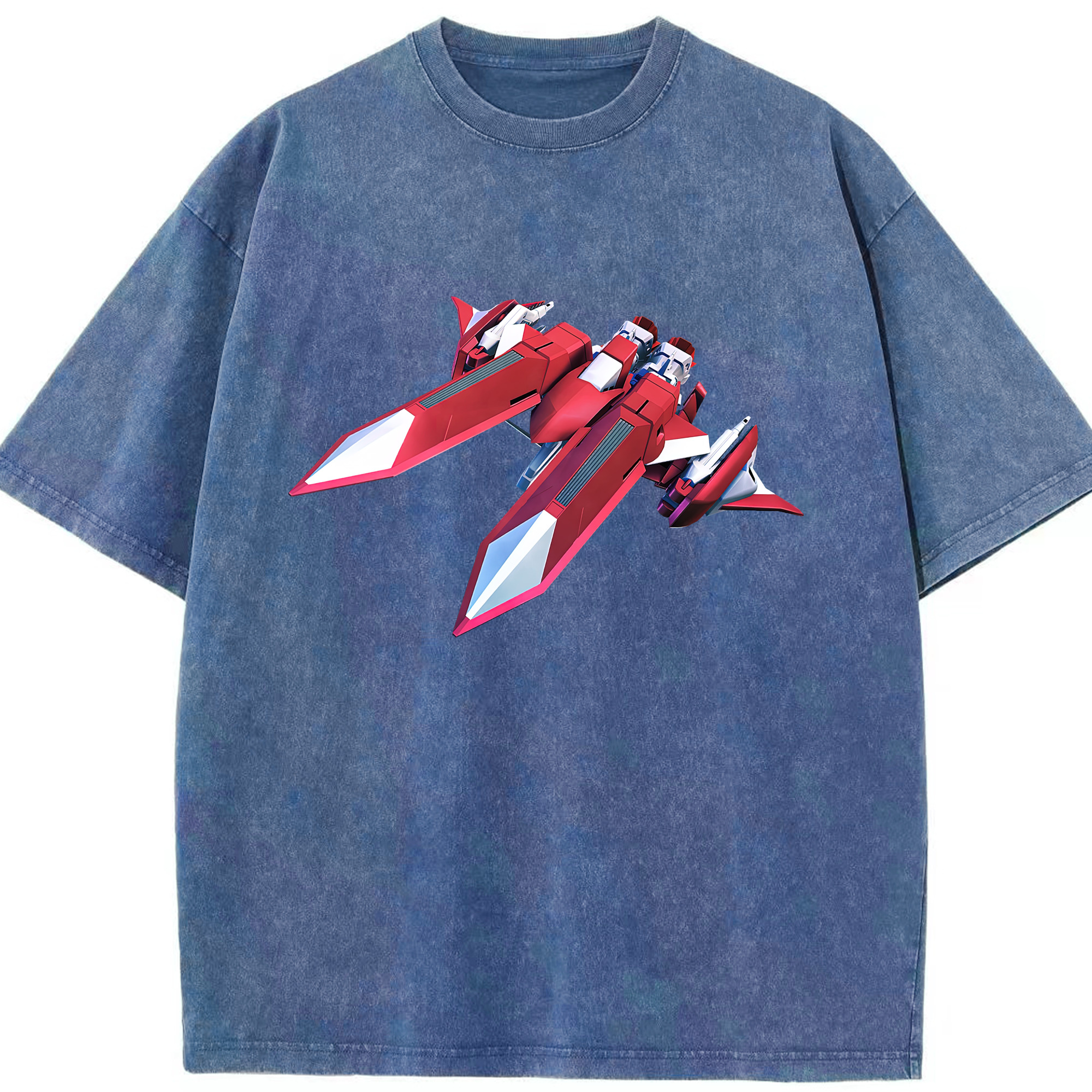 （画像用） 機動戦士ガンダム Mobile Suit Gundam 綿100% ヴィンテージ風 半袖Tシャツ（フロントプリント）
