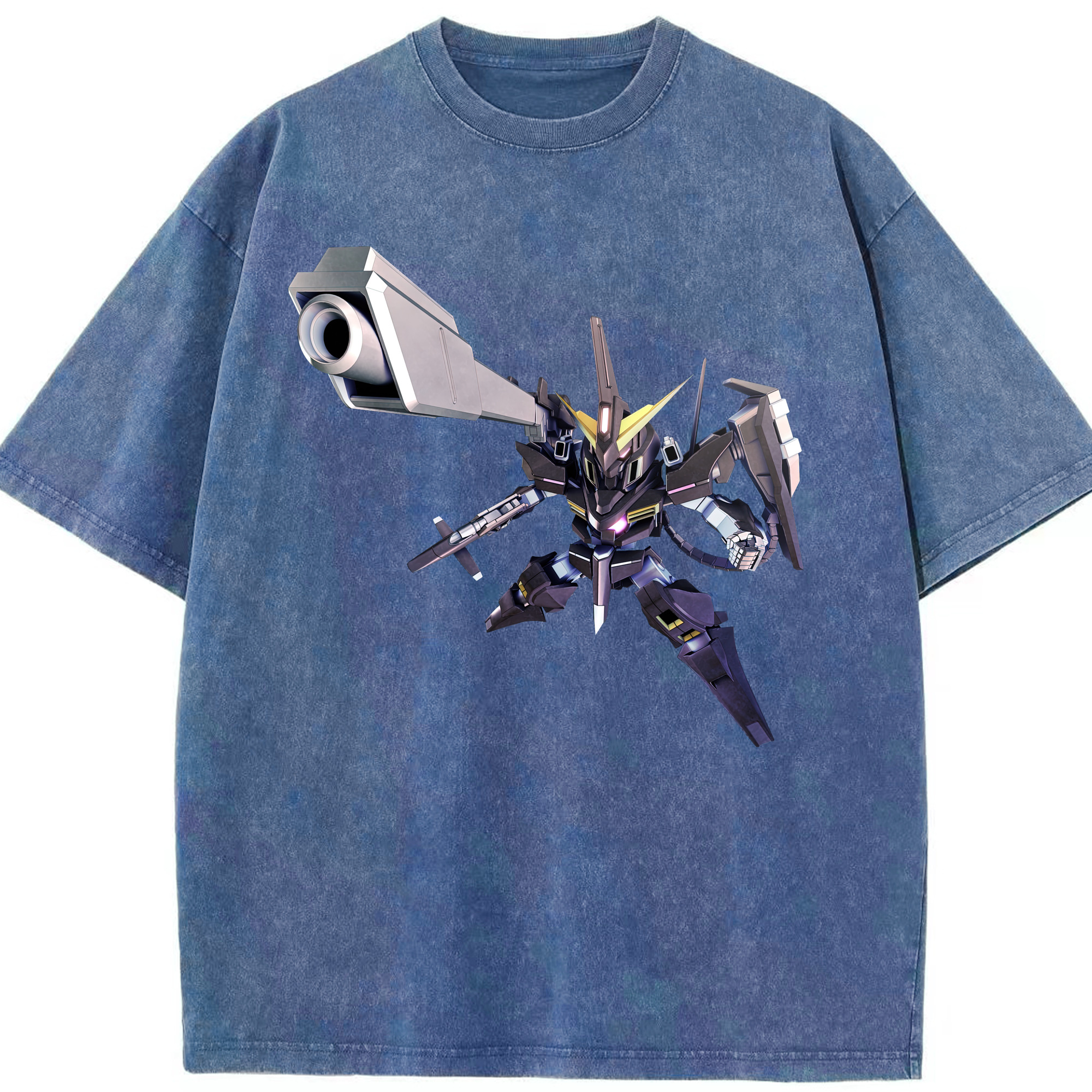 （画像用） 機動戦士ガンダム Mobile Suit Gundam 綿100% ヴィンテージ風 半袖Tシャツ（フロントプリント）