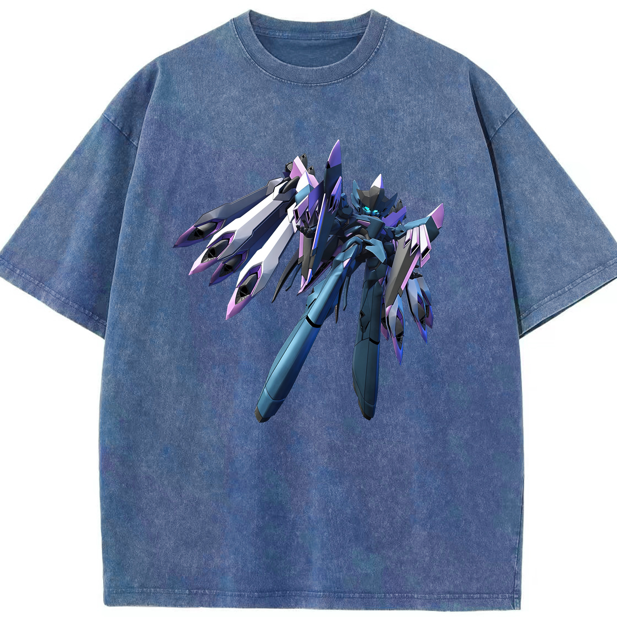 （画像用） 機動戦士ガンダム Mobile Suit Gundam 綿100% ヴィンテージ風 半袖Tシャツ（フロントプリント）