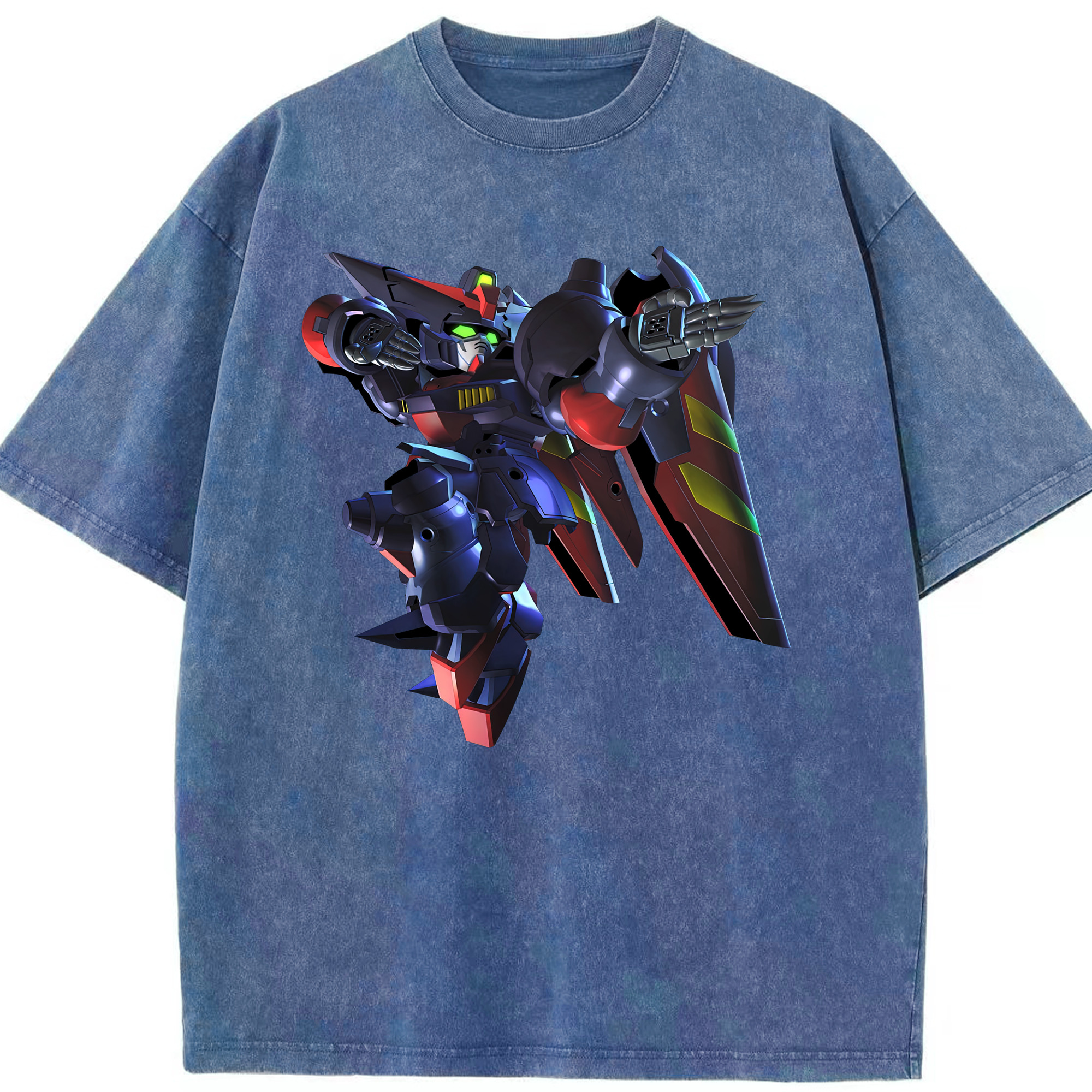 （画像用） 機動戦士ガンダム Mobile Suit Gundam 綿100% ヴィンテージ風 半袖Tシャツ（フロントプリント）