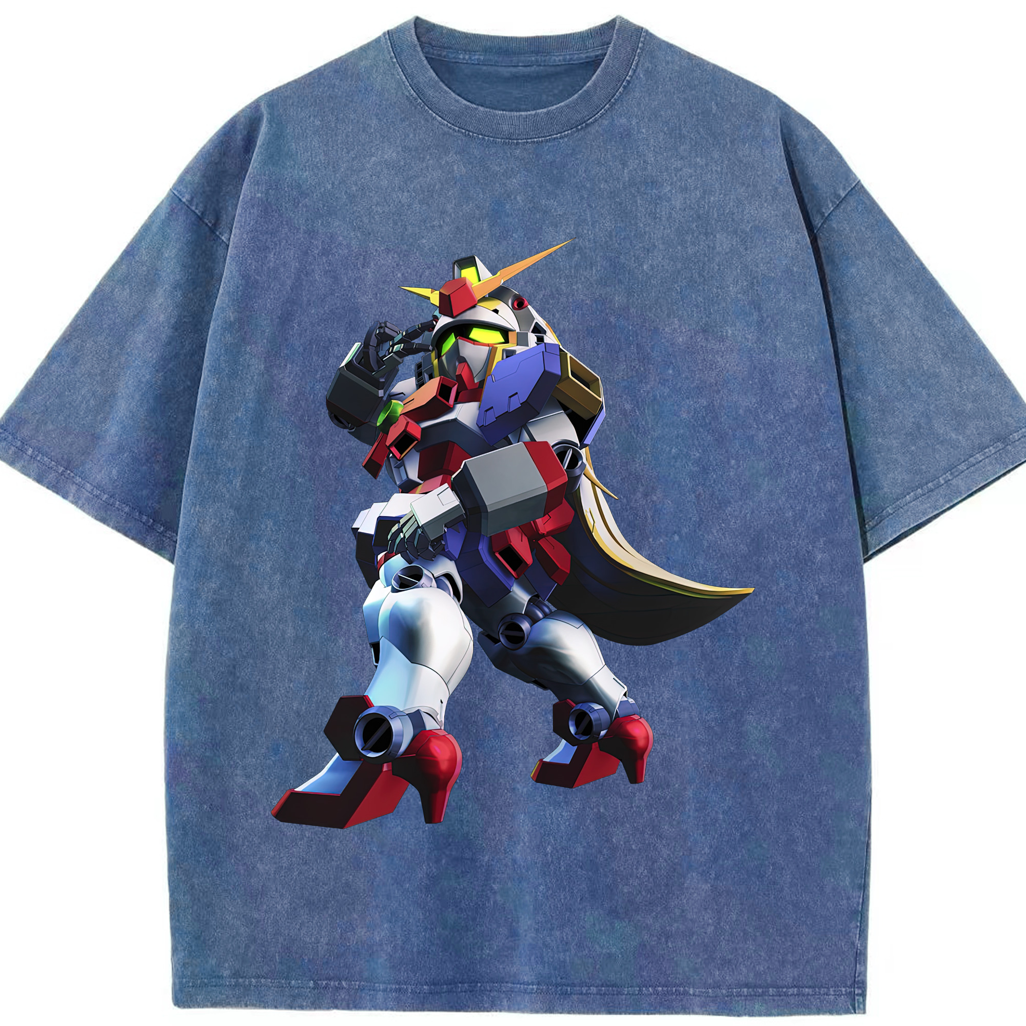 （画像用） 機動戦士ガンダム Mobile Suit Gundam 綿100% ヴィンテージ風 半袖Tシャツ（フロントプリント）