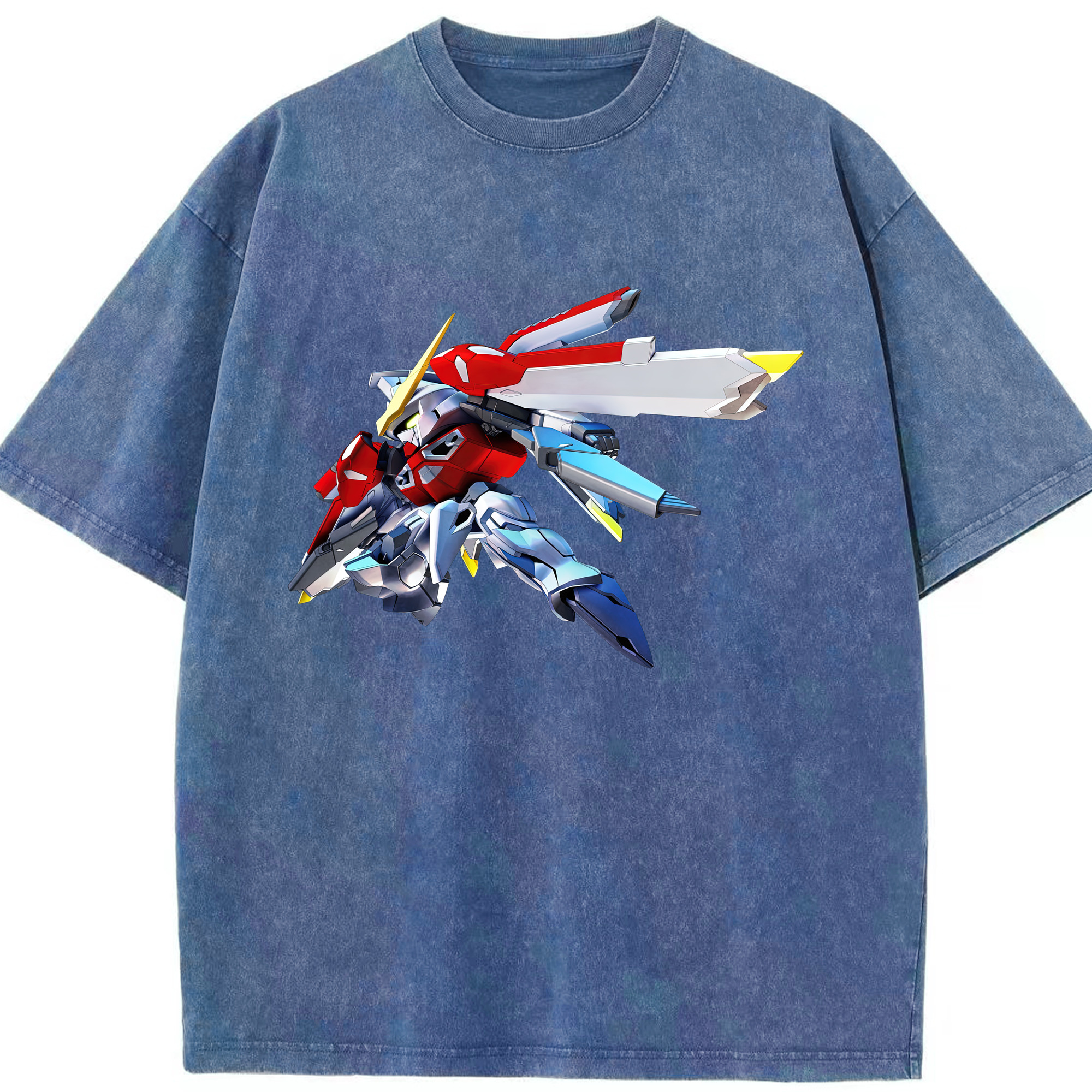 （画像用） 機動戦士ガンダム Mobile Suit Gundam 綿100% ヴィンテージ風 半袖Tシャツ（フロントプリント）