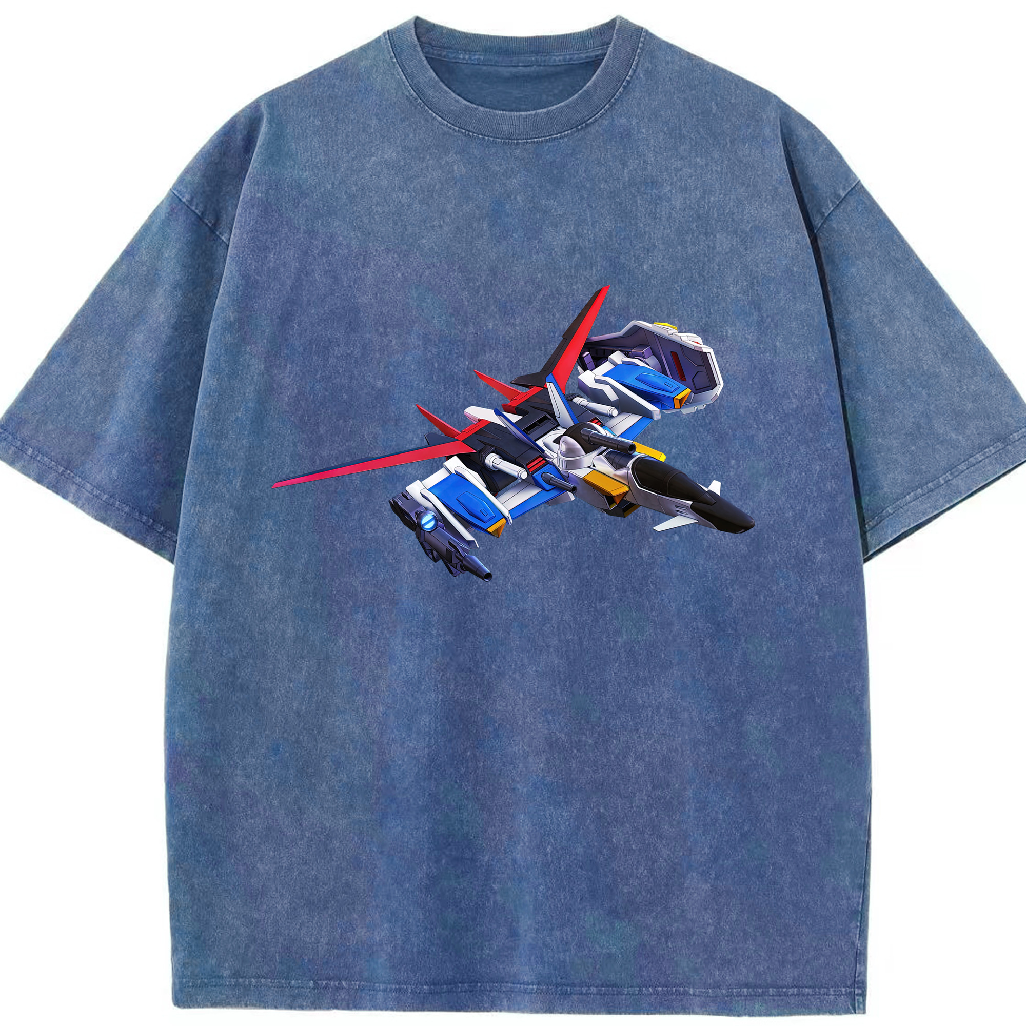 （画像用） 機動戦士ガンダム Mobile Suit Gundam 綿100% ヴィンテージ風 半袖Tシャツ（フロントプリント）
