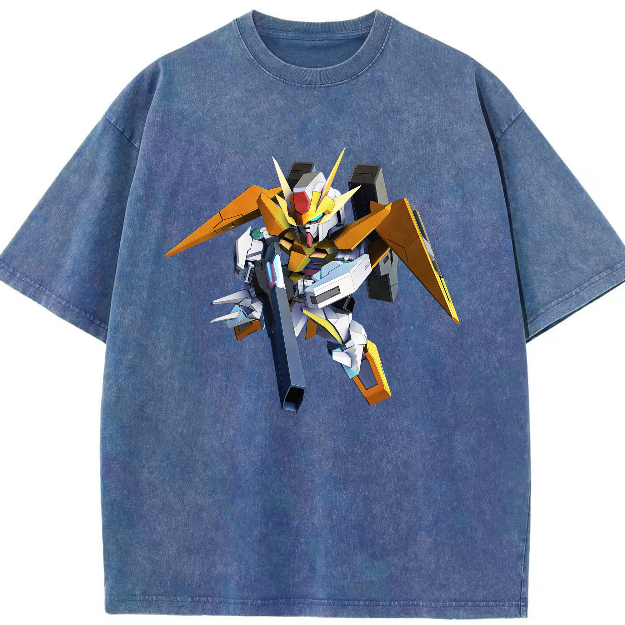 （画像用） 機動戦士ガンダム Mobile Suit Gundam 綿100% ヴィンテージ風 半袖Tシャツ（フロントプリント）
