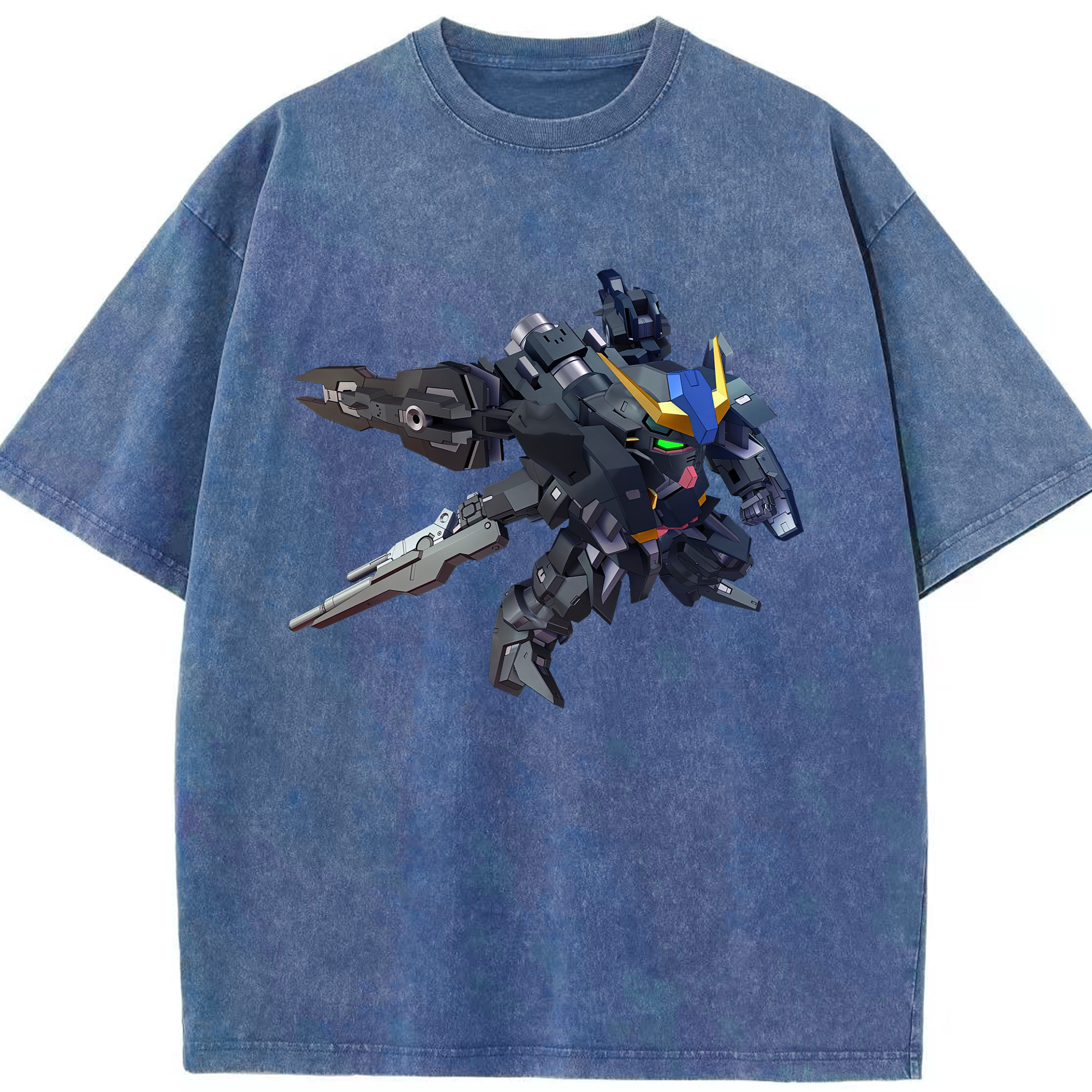 （画像用） 機動戦士ガンダム Mobile Suit Gundam 綿100% ヴィンテージ風 半袖Tシャツ（フロントプリント）