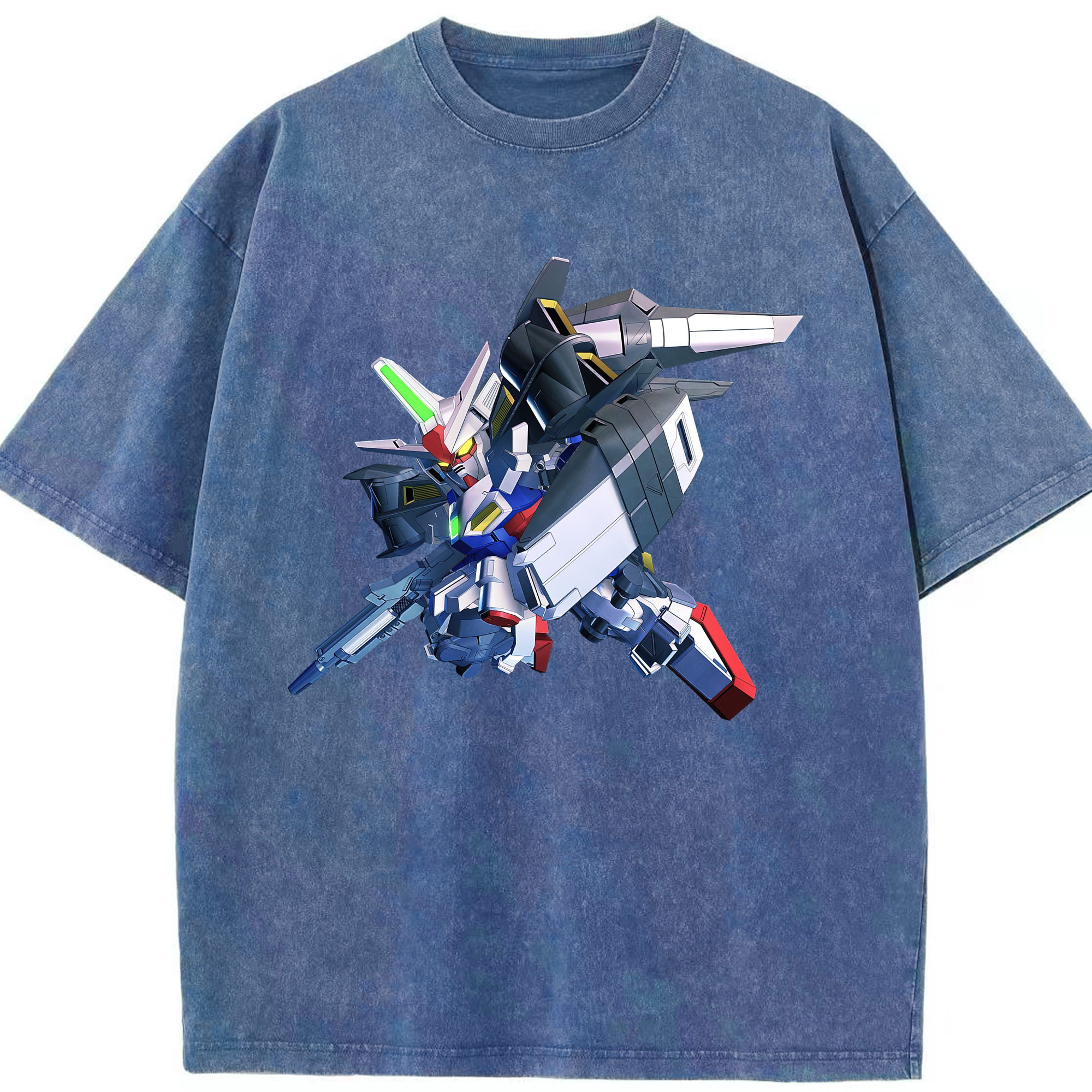 （画像用） 機動戦士ガンダム Mobile Suit Gundam 綿100% ヴィンテージ風 半袖Tシャツ（フロントプリント）