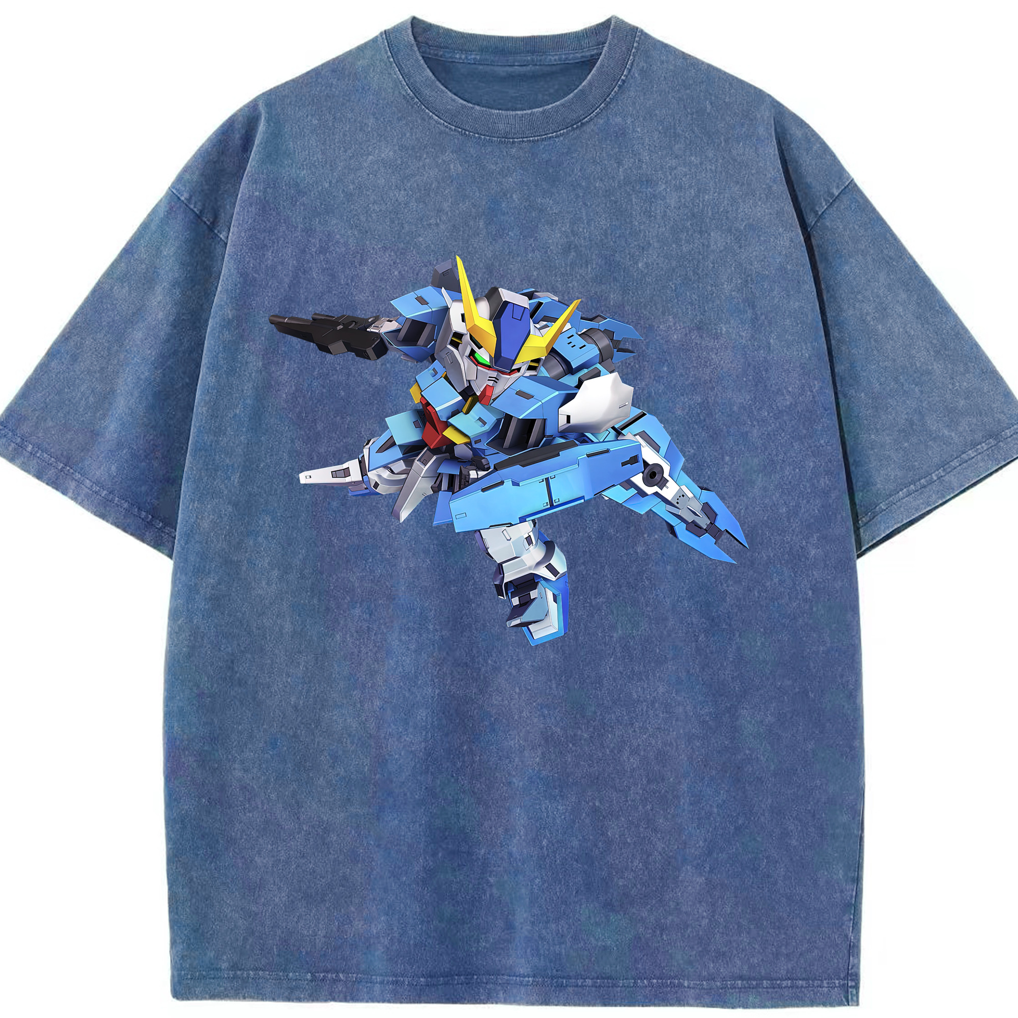 （画像用） 機動戦士ガンダム Mobile Suit Gundam 綿100% ヴィンテージ風 半袖Tシャツ（フロントプリント）