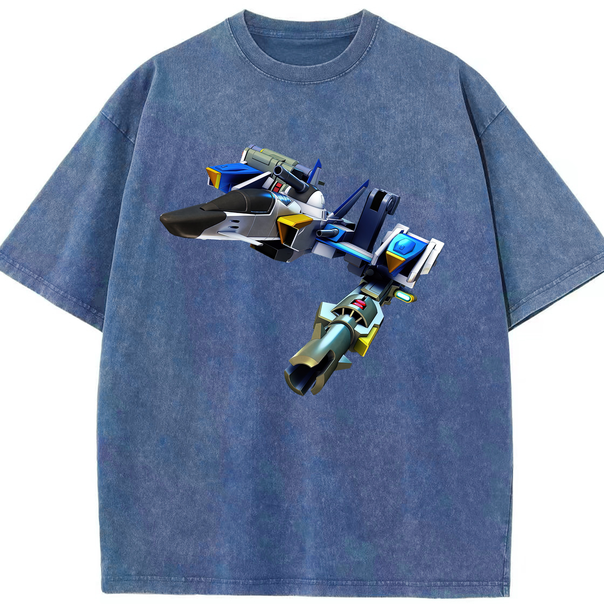 （画像用） 機動戦士ガンダム Mobile Suit Gundam 綿100% ヴィンテージ風 半袖Tシャツ（フロントプリント）
