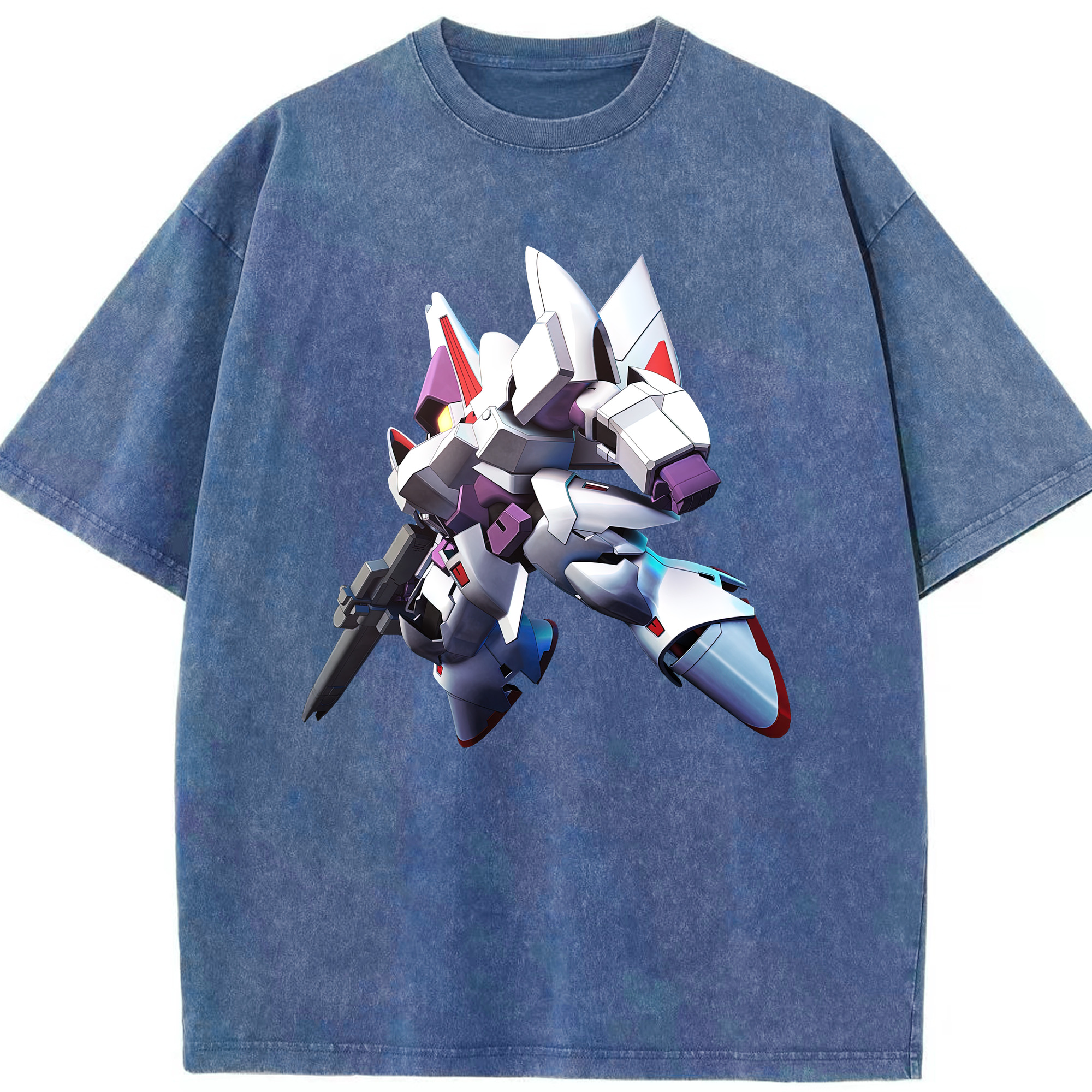 （画像用） 機動戦士ガンダム Mobile Suit Gundam 綿100% ヴィンテージ風 半袖Tシャツ（フロントプリント）