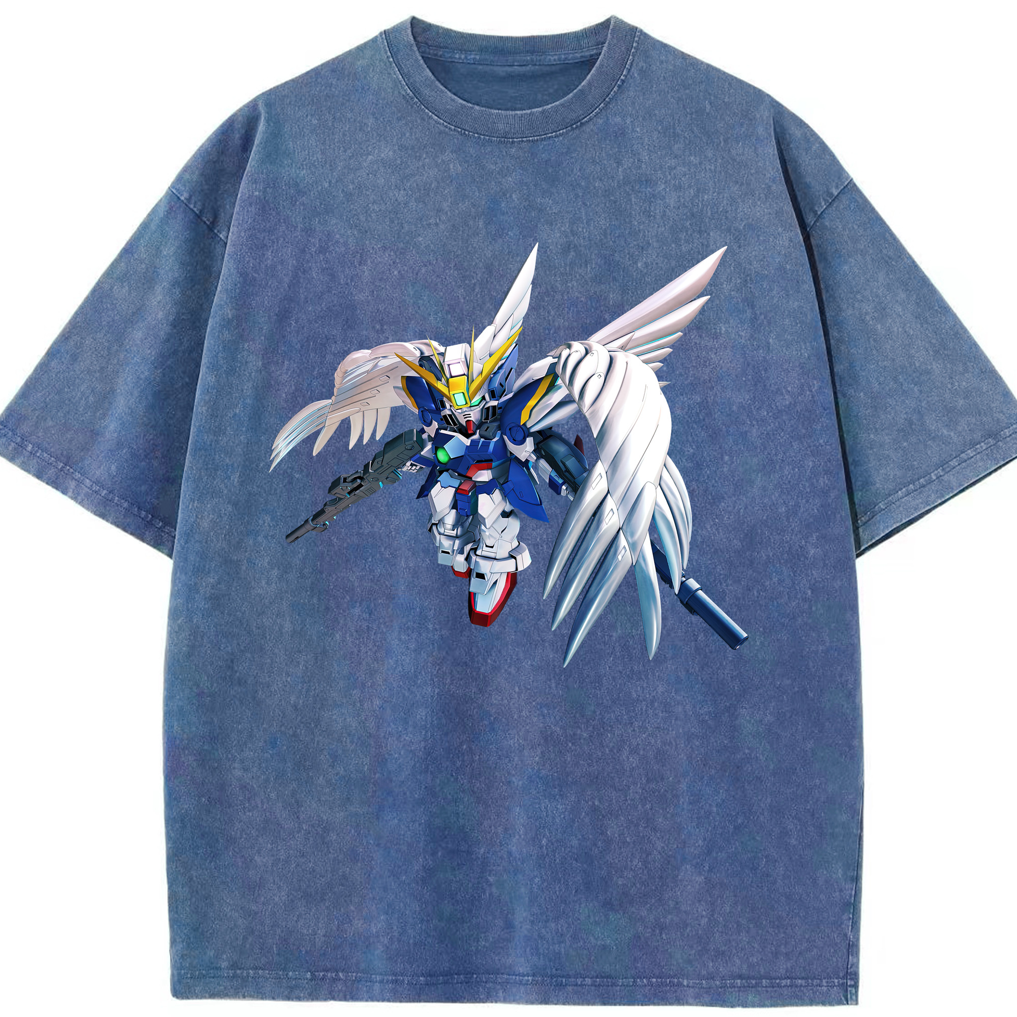 （画像用） 機動戦士ガンダム Mobile Suit Gundam 綿100% ヴィンテージ風 半袖Tシャツ（フロントプリント）