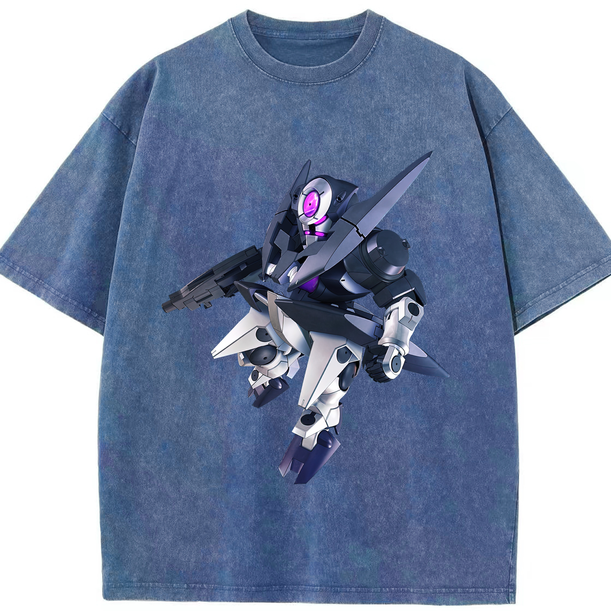 （画像用） 機動戦士ガンダム Mobile Suit Gundam 綿100% ヴィンテージ風 半袖Tシャツ（フロントプリント）