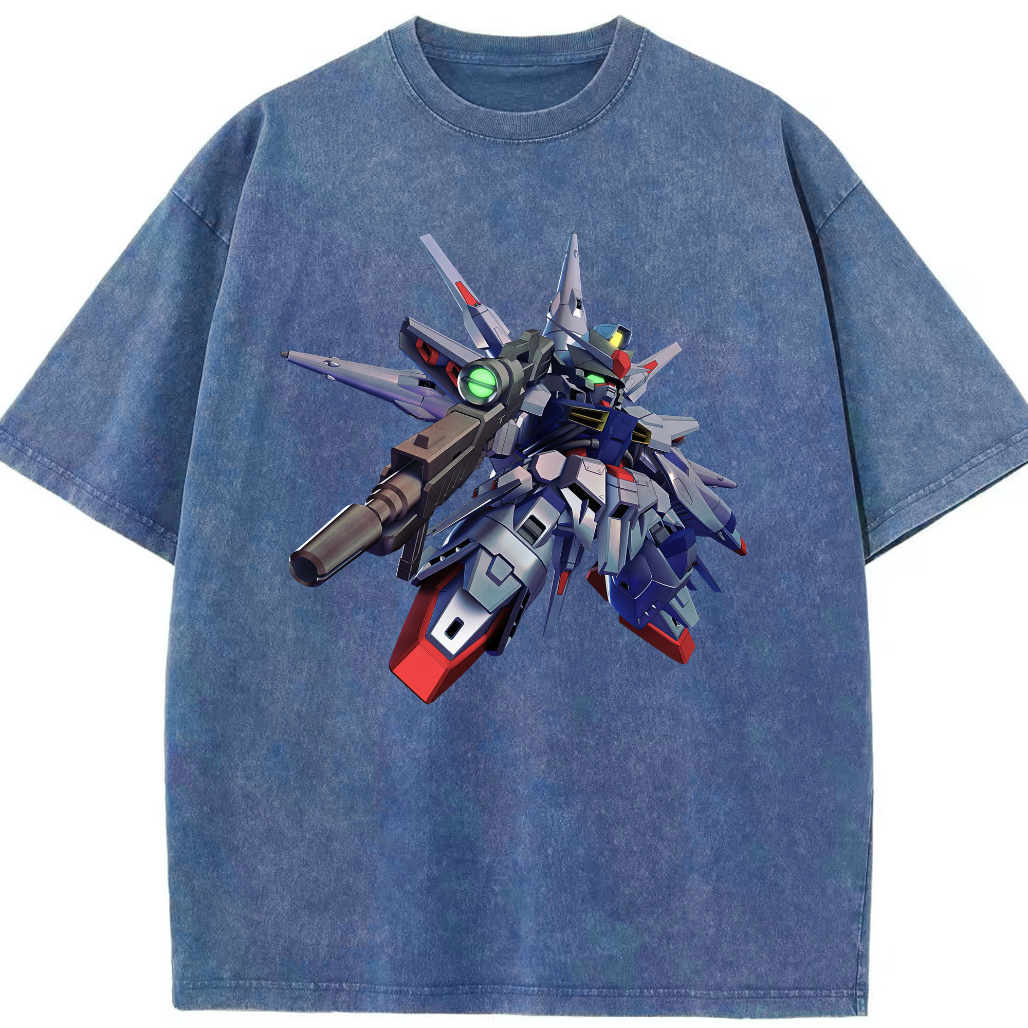 （画像用） 機動戦士ガンダム Mobile Suit Gundam 綿100% ヴィンテージ風 半袖Tシャツ（フロントプリント）
