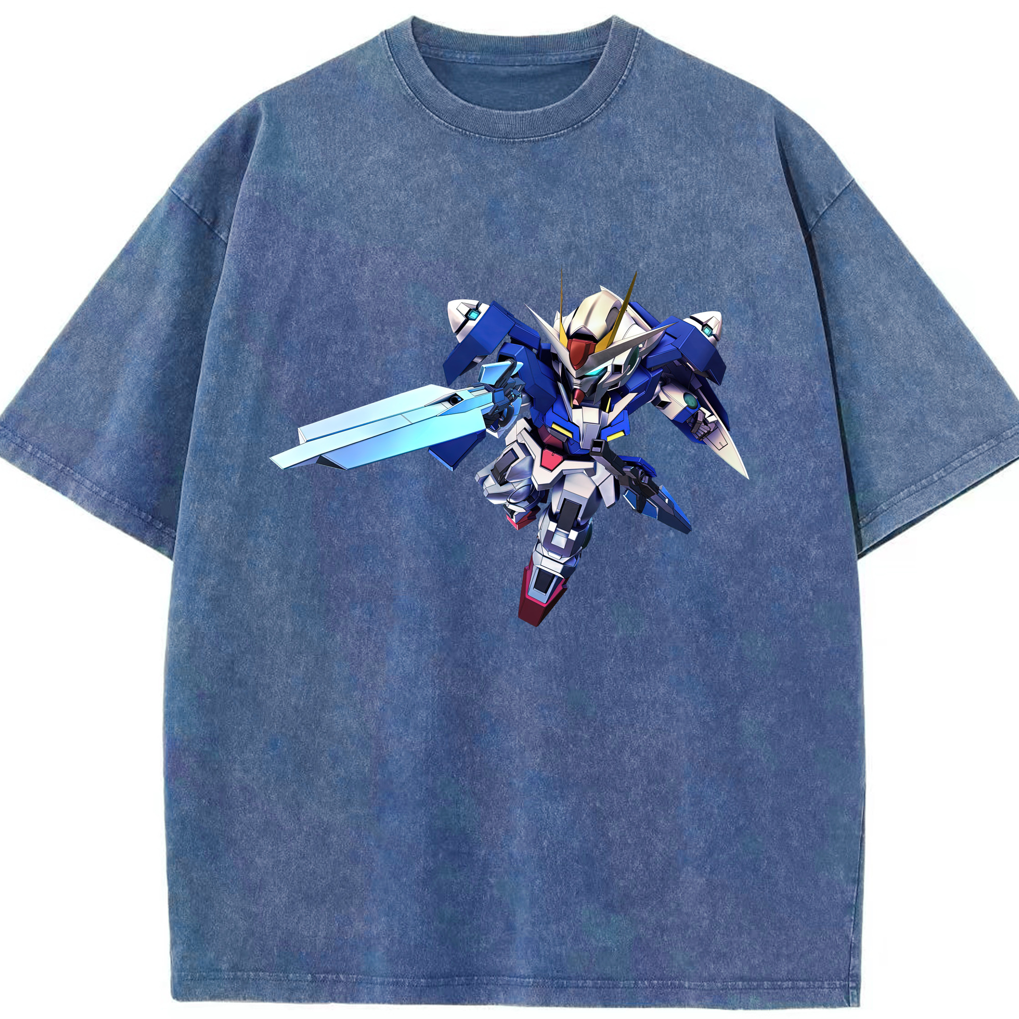（画像用） 機動戦士ガンダム Mobile Suit Gundam 綿100% ヴィンテージ風 半袖Tシャツ（フロントプリント）