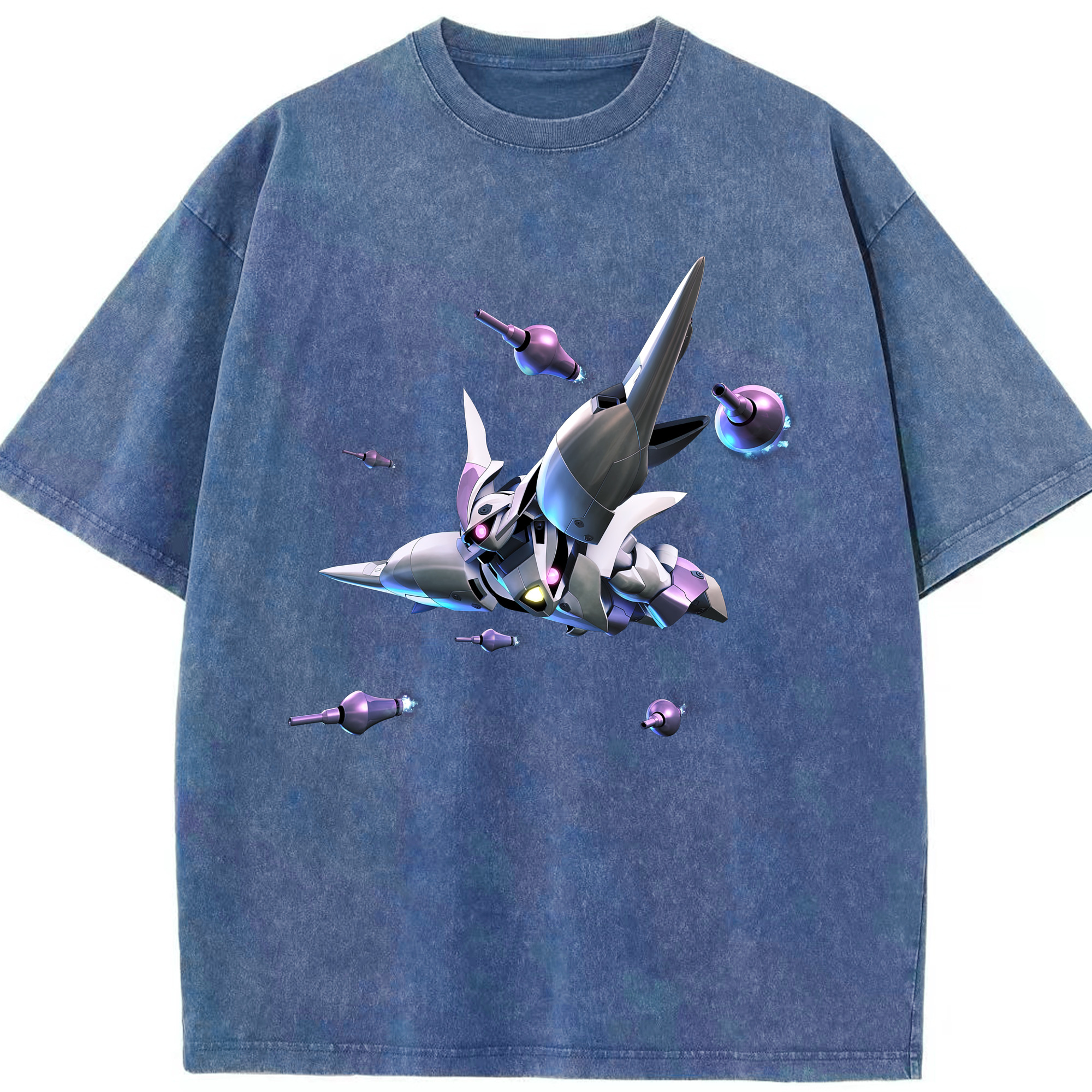 （画像用） 機動戦士ガンダム Mobile Suit Gundam 綿100% ヴィンテージ風 半袖Tシャツ（フロントプリント）