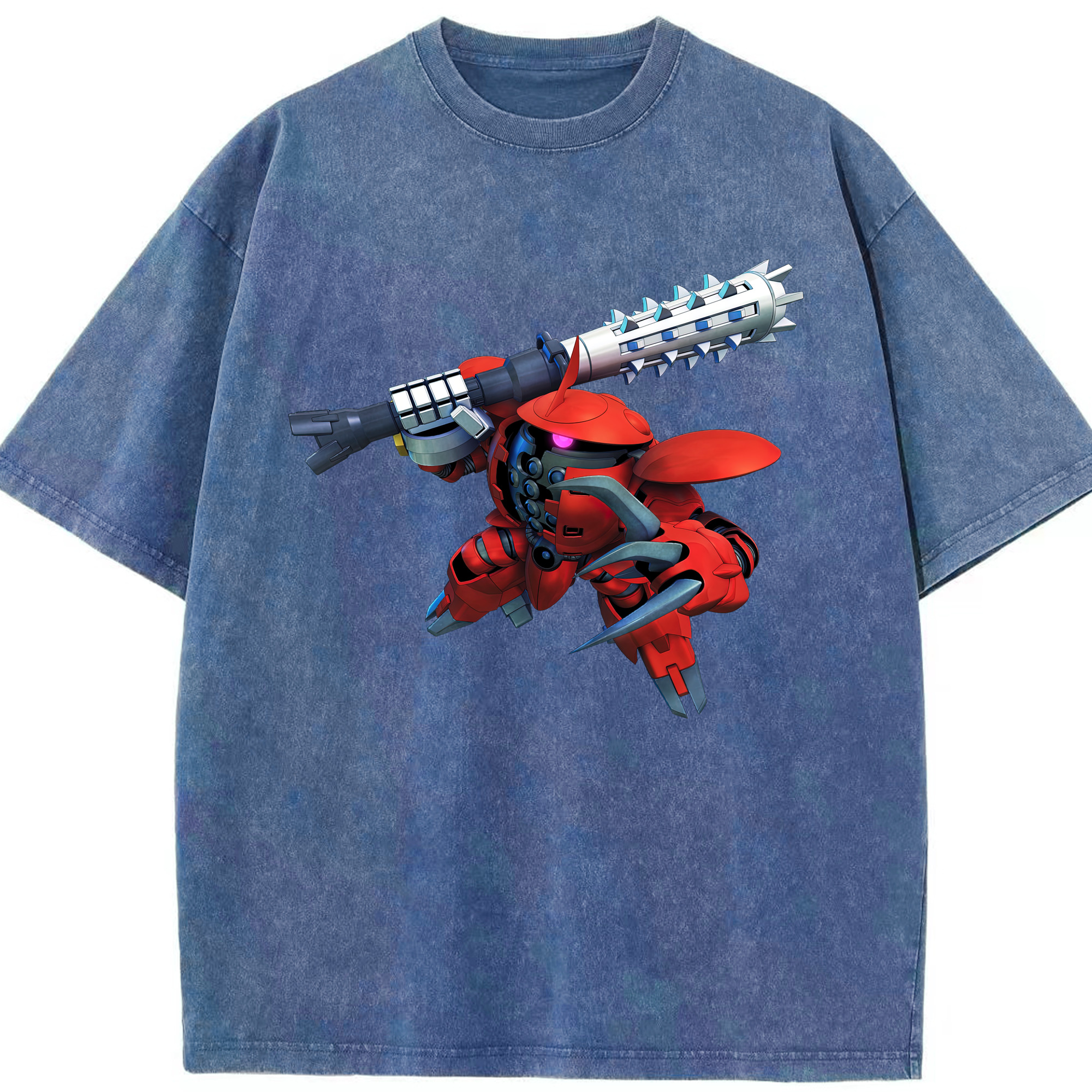 （画像用） 機動戦士ガンダム Mobile Suit Gundam 綿100% ヴィンテージ風 半袖Tシャツ（フロントプリント）