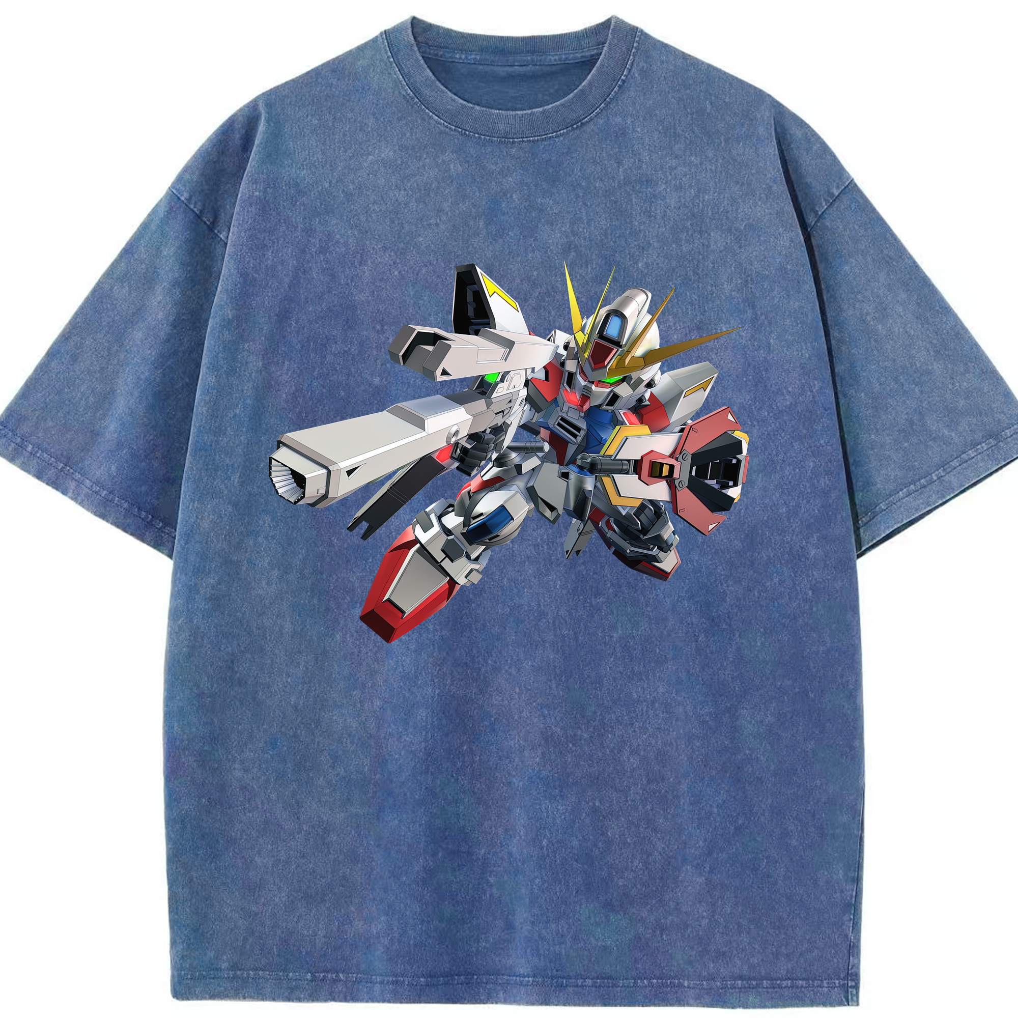 （画像用） 機動戦士ガンダム Mobile Suit Gundam 綿100% ヴィンテージ風 半袖Tシャツ（フロントプリント）