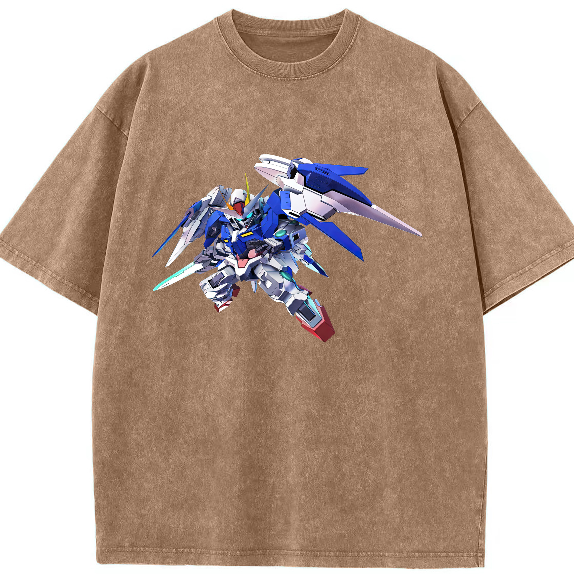 （画像用） 機動戦士ガンダム Mobile Suit Gundam 綿100% ヴィンテージ風 半袖Tシャツ（フロントプリント）