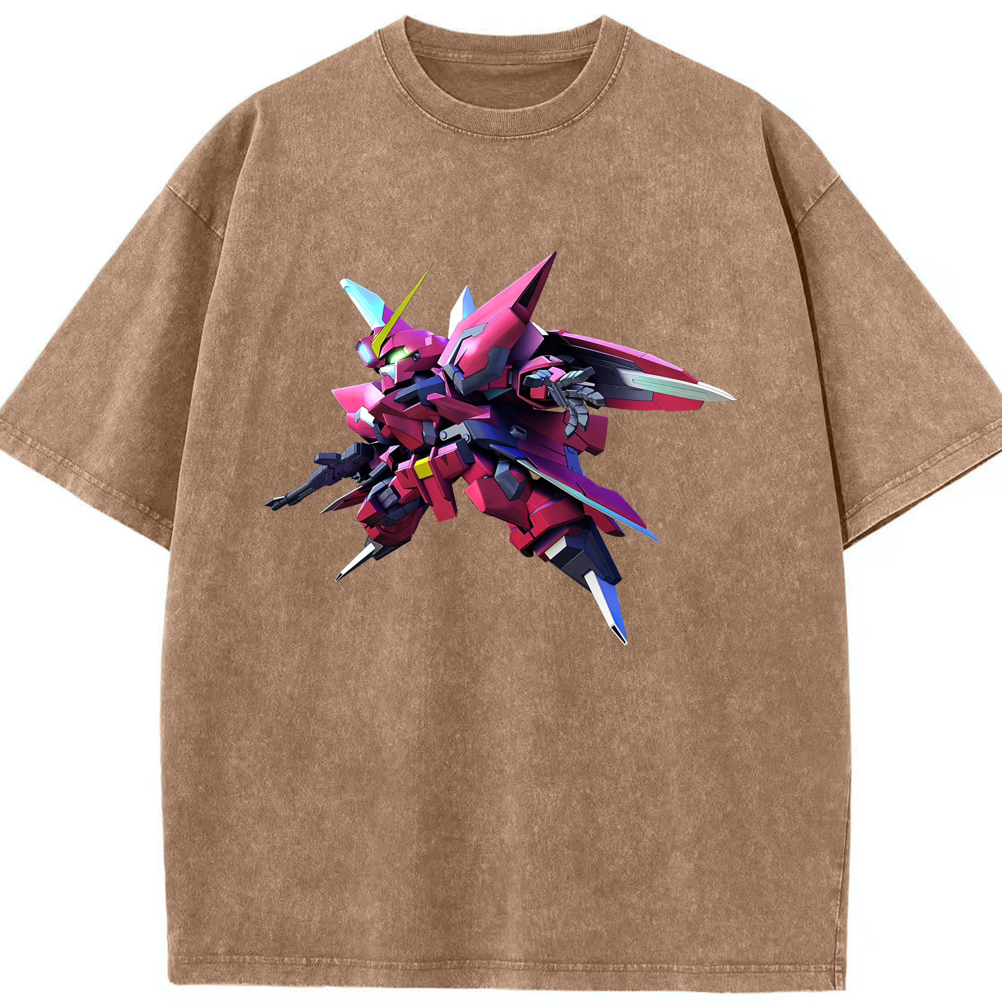 （画像用） 機動戦士ガンダム Mobile Suit Gundam 綿100% ヴィンテージ風 半袖Tシャツ（フロントプリント）