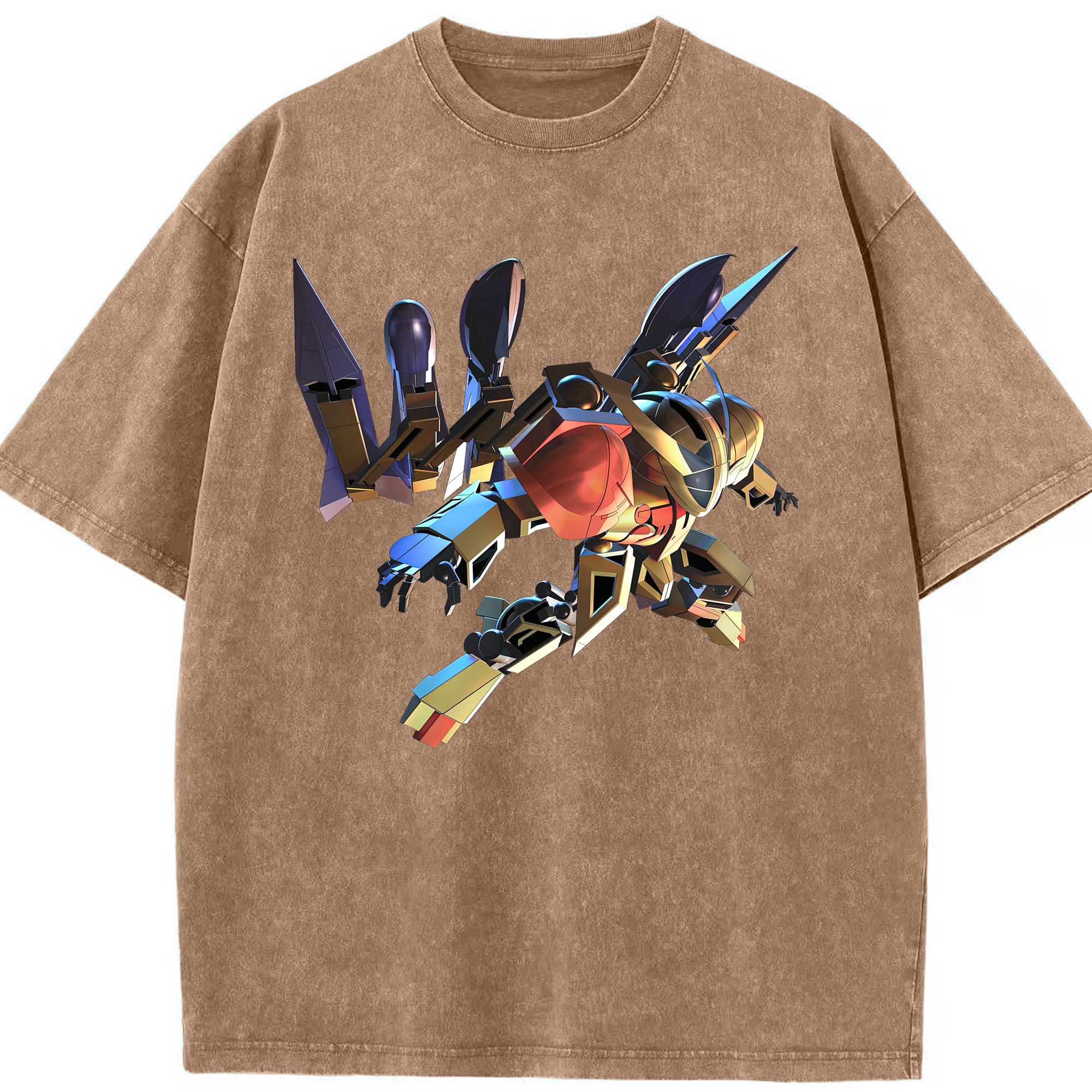 （画像用） 機動戦士ガンダム Mobile Suit Gundam 綿100% ヴィンテージ風 半袖Tシャツ（フロントプリント）