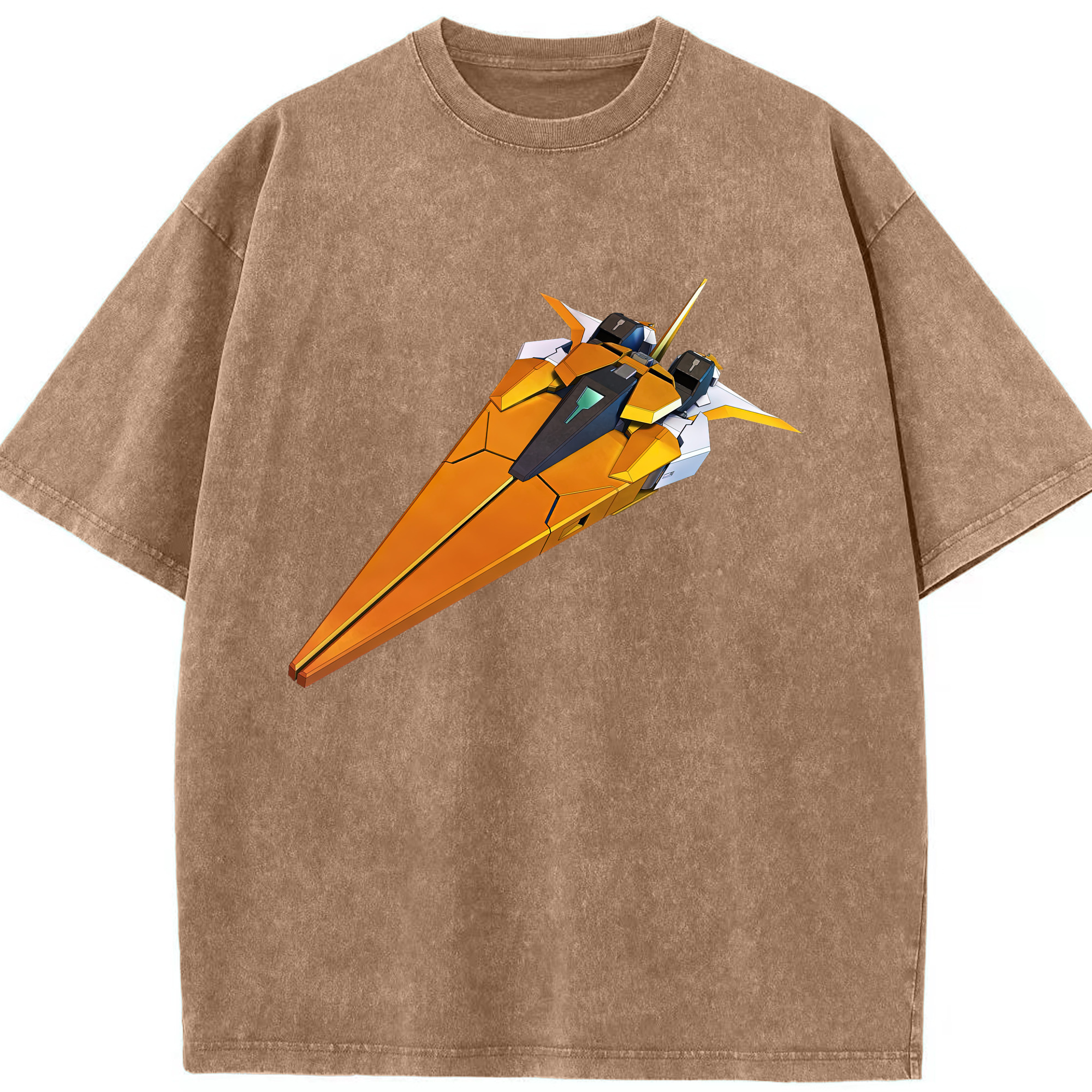 （画像用） 機動戦士ガンダム Mobile Suit Gundam 綿100% ヴィンテージ風 半袖Tシャツ（フロントプリント）