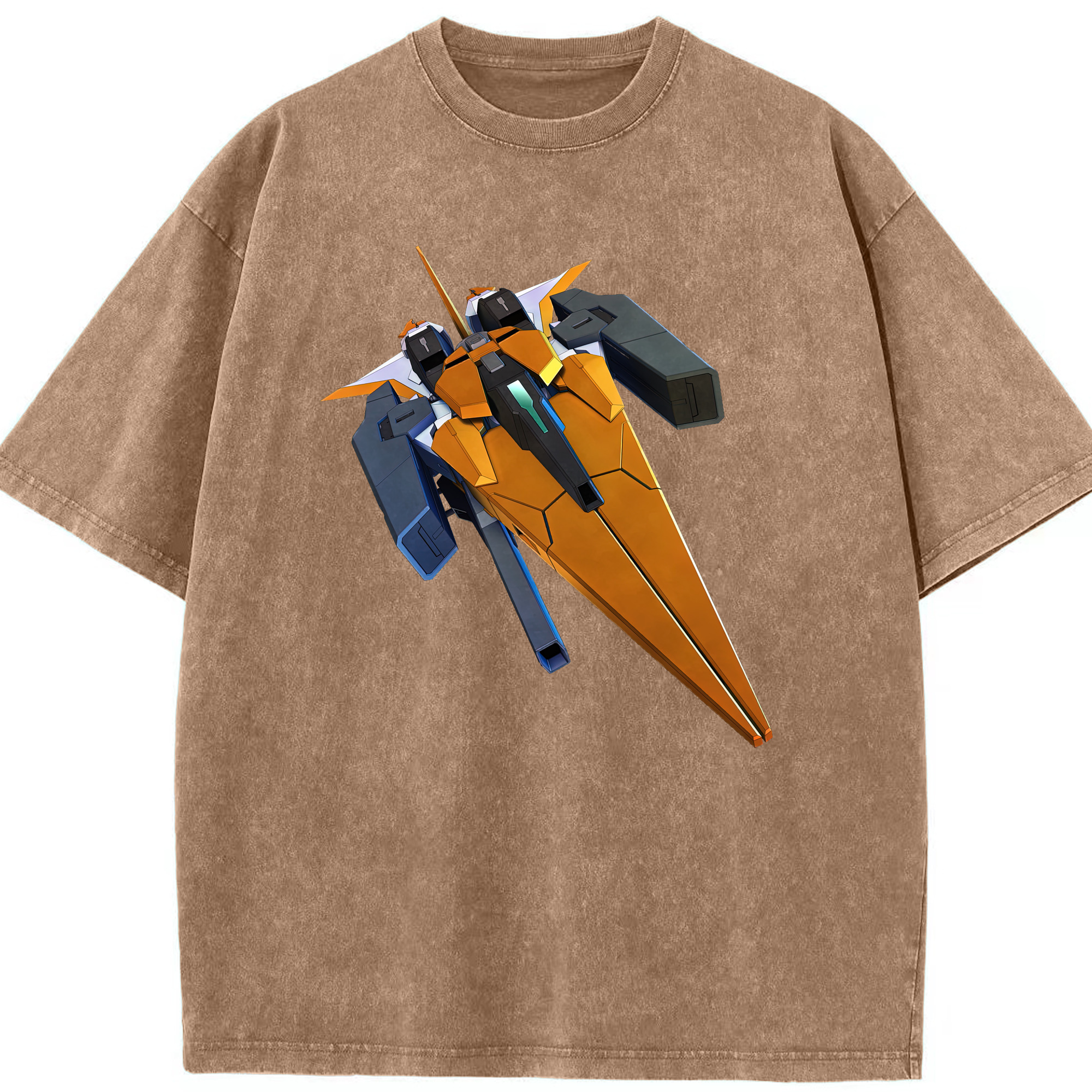 （画像用） 機動戦士ガンダム Mobile Suit Gundam 綿100% ヴィンテージ風 半袖Tシャツ（フロントプリント）