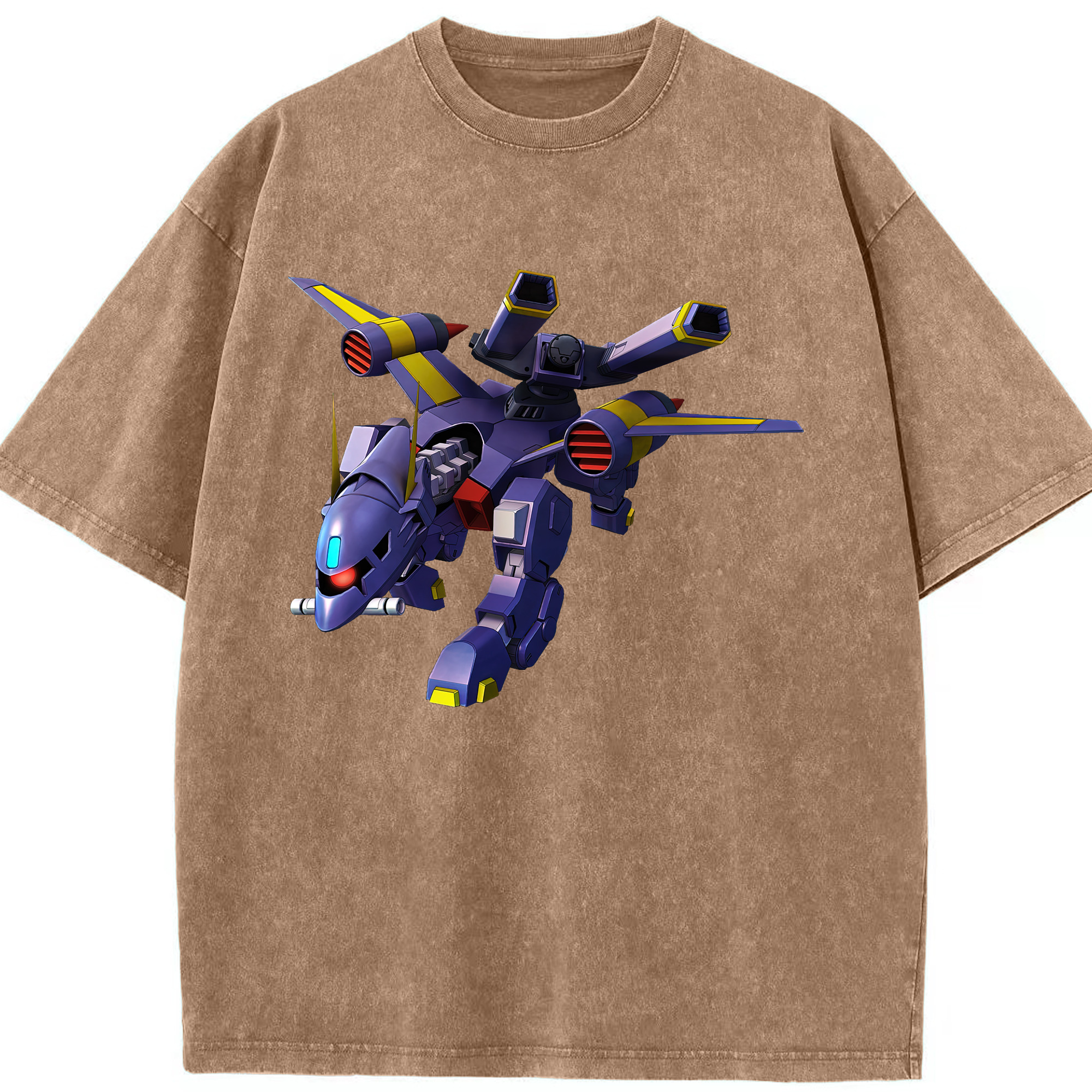 （画像用） 機動戦士ガンダム Mobile Suit Gundam 綿100% ヴィンテージ風 半袖Tシャツ（フロントプリント）