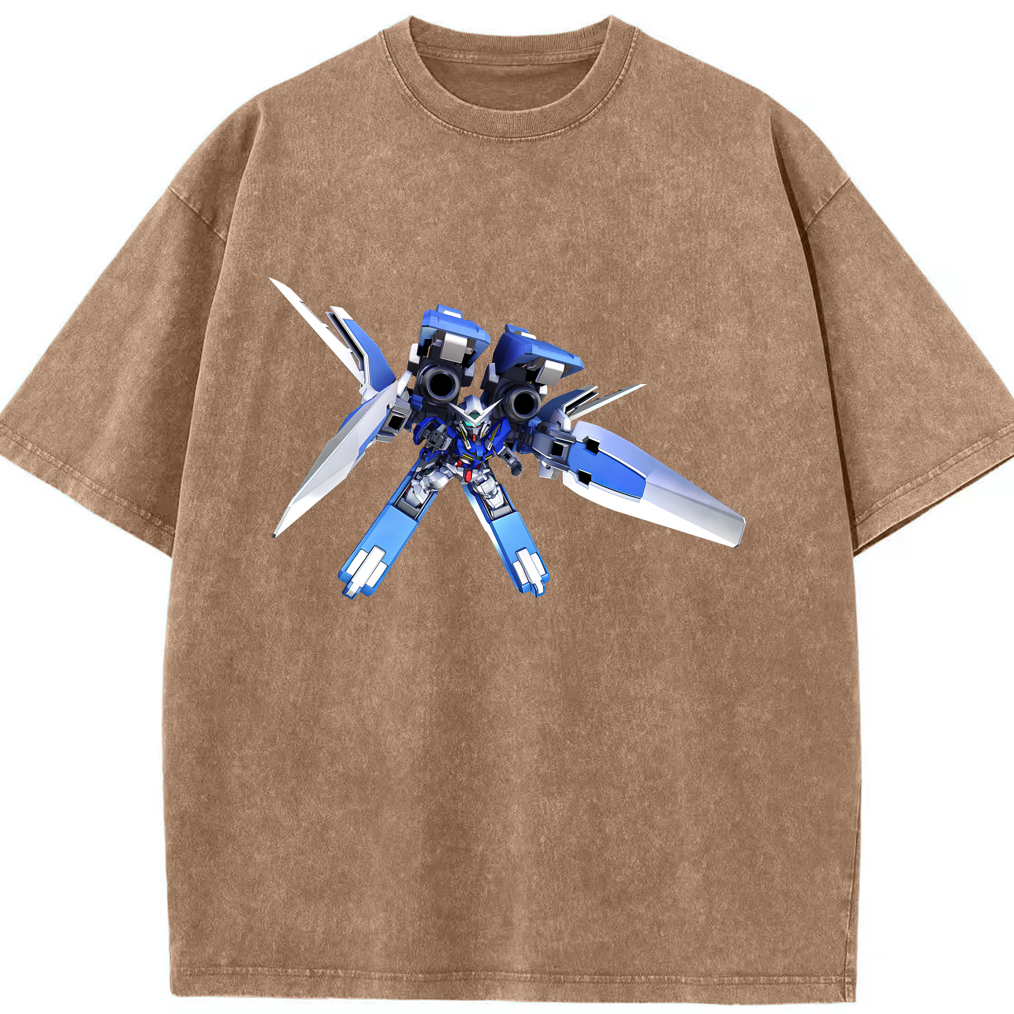 （画像用） 機動戦士ガンダム Mobile Suit Gundam 綿100% ヴィンテージ風 半袖Tシャツ（フロントプリント）