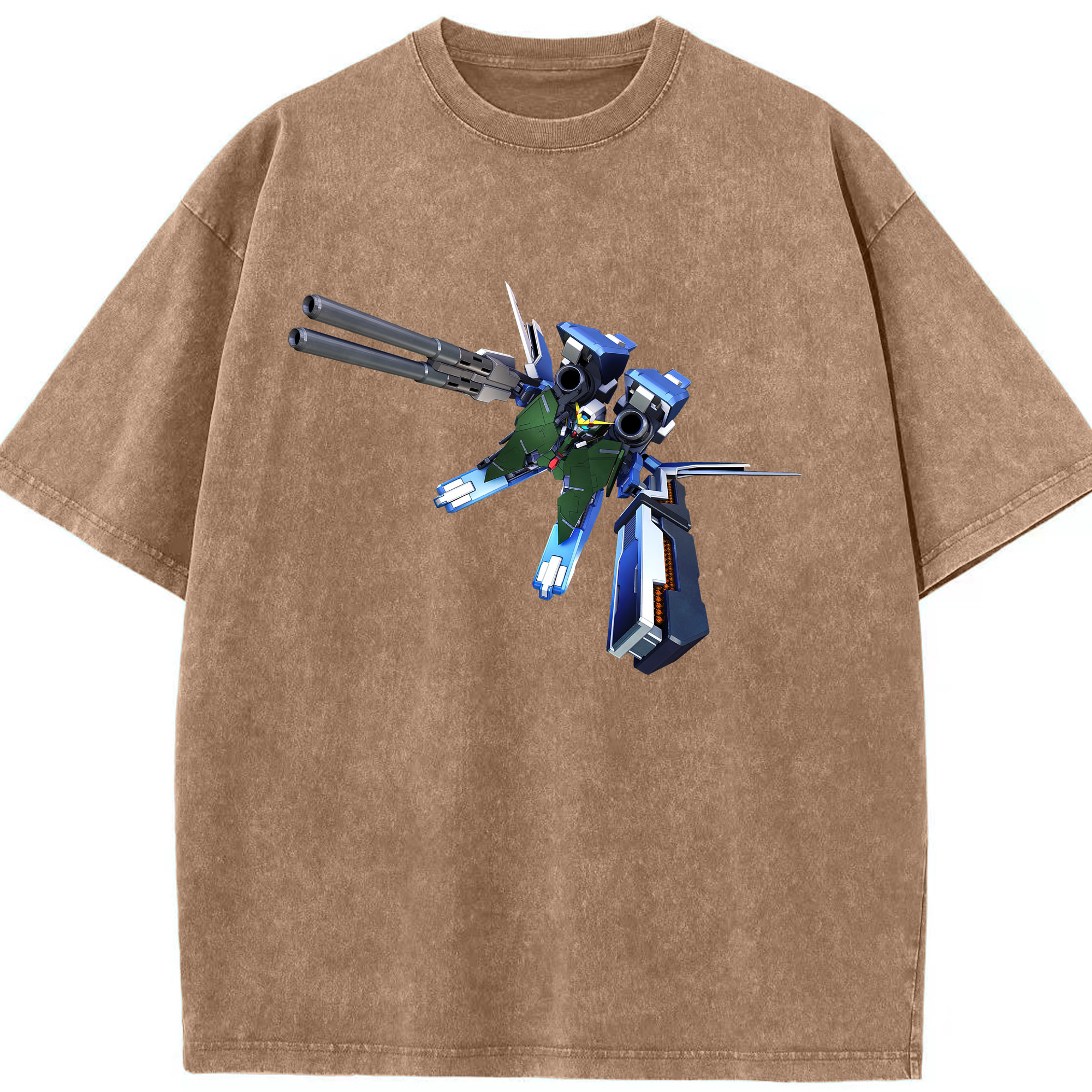 （画像用） 機動戦士ガンダム Mobile Suit Gundam 綿100% ヴィンテージ風 半袖Tシャツ（フロントプリント）