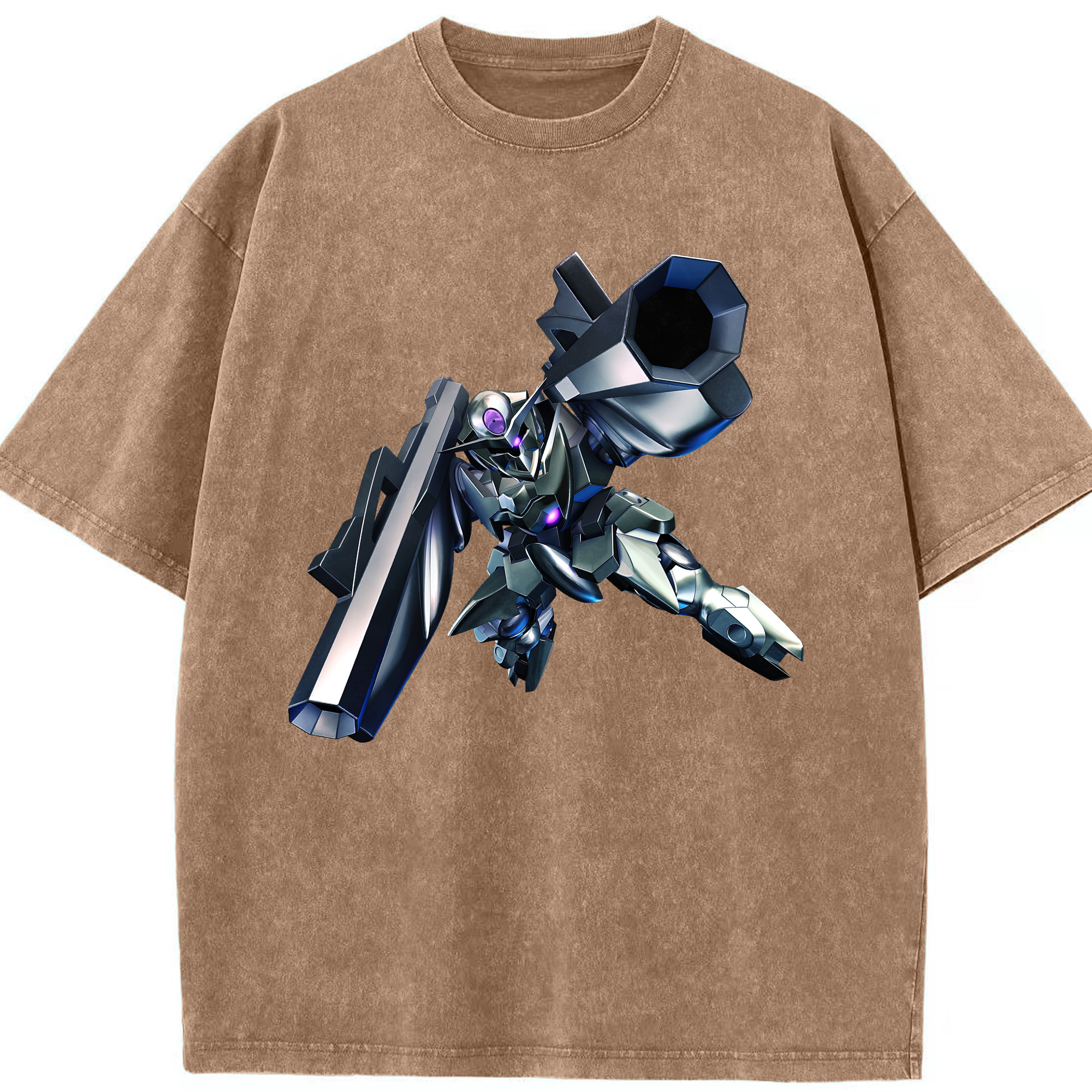 （画像用） 機動戦士ガンダム Mobile Suit Gundam 綿100% ヴィンテージ風 半袖Tシャツ（フロントプリント）