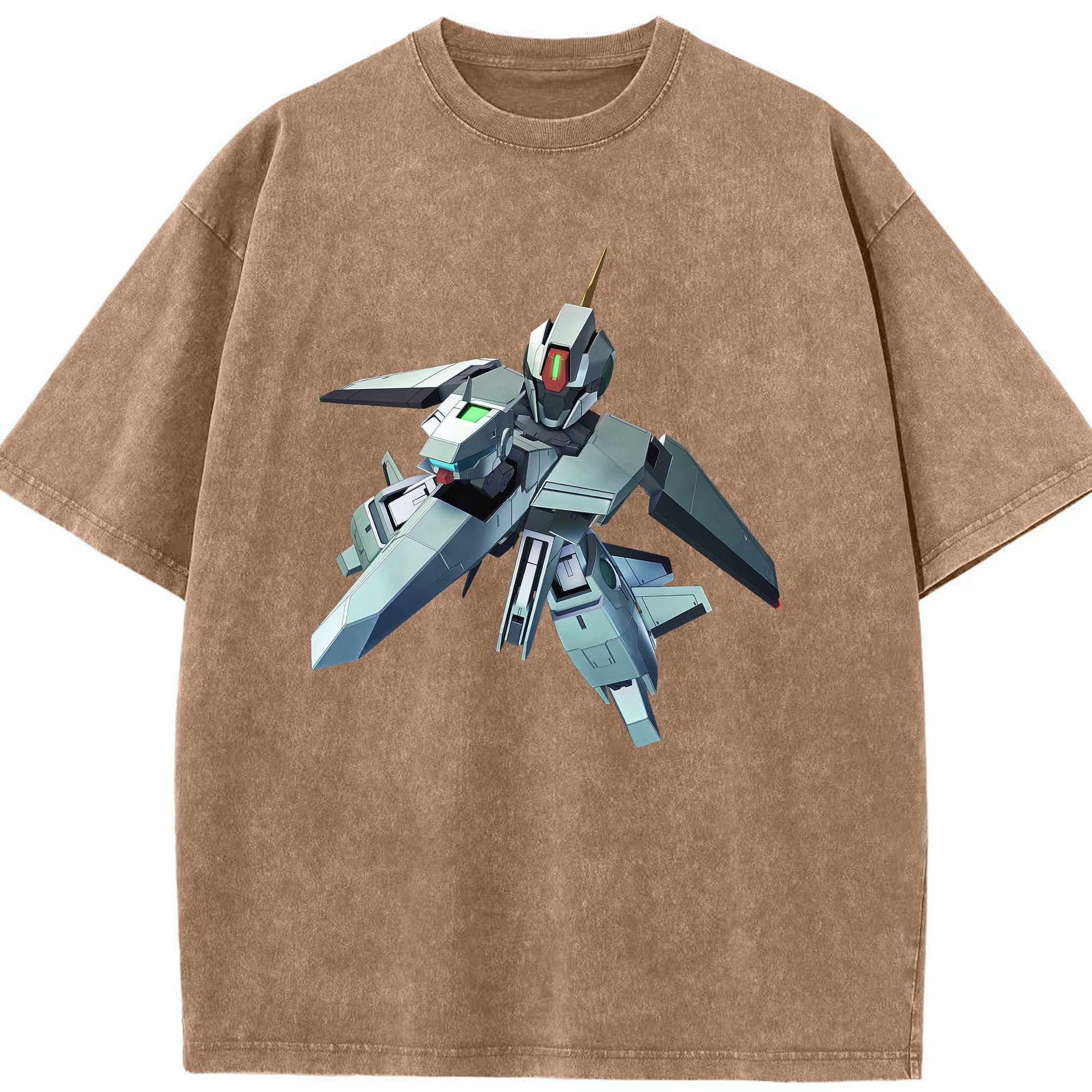 （画像用） 機動戦士ガンダム Mobile Suit Gundam 綿100% ヴィンテージ風 半袖Tシャツ（フロントプリント）