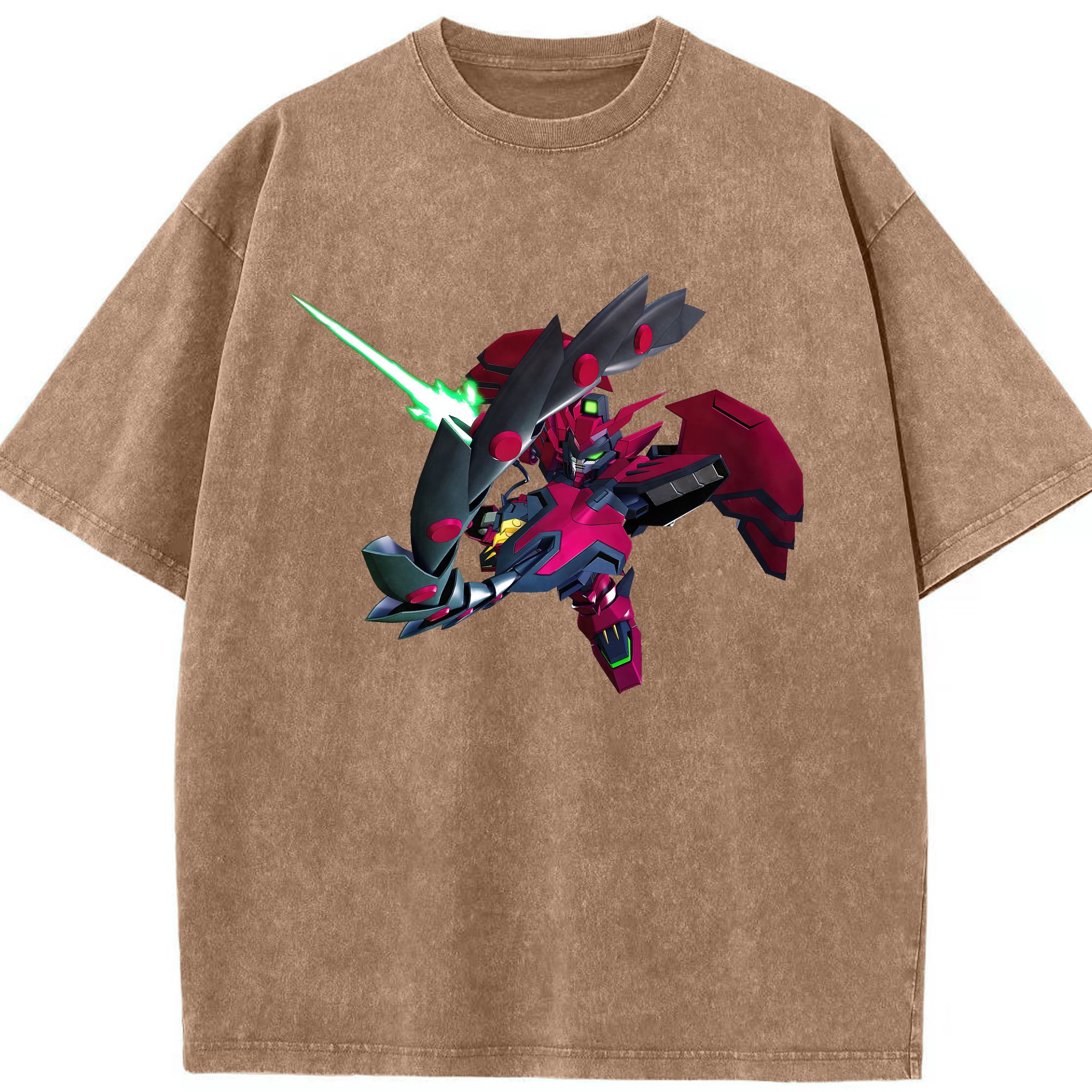 （画像用） 機動戦士ガンダム Mobile Suit Gundam 綿100% ヴィンテージ風 半袖Tシャツ（フロントプリント）