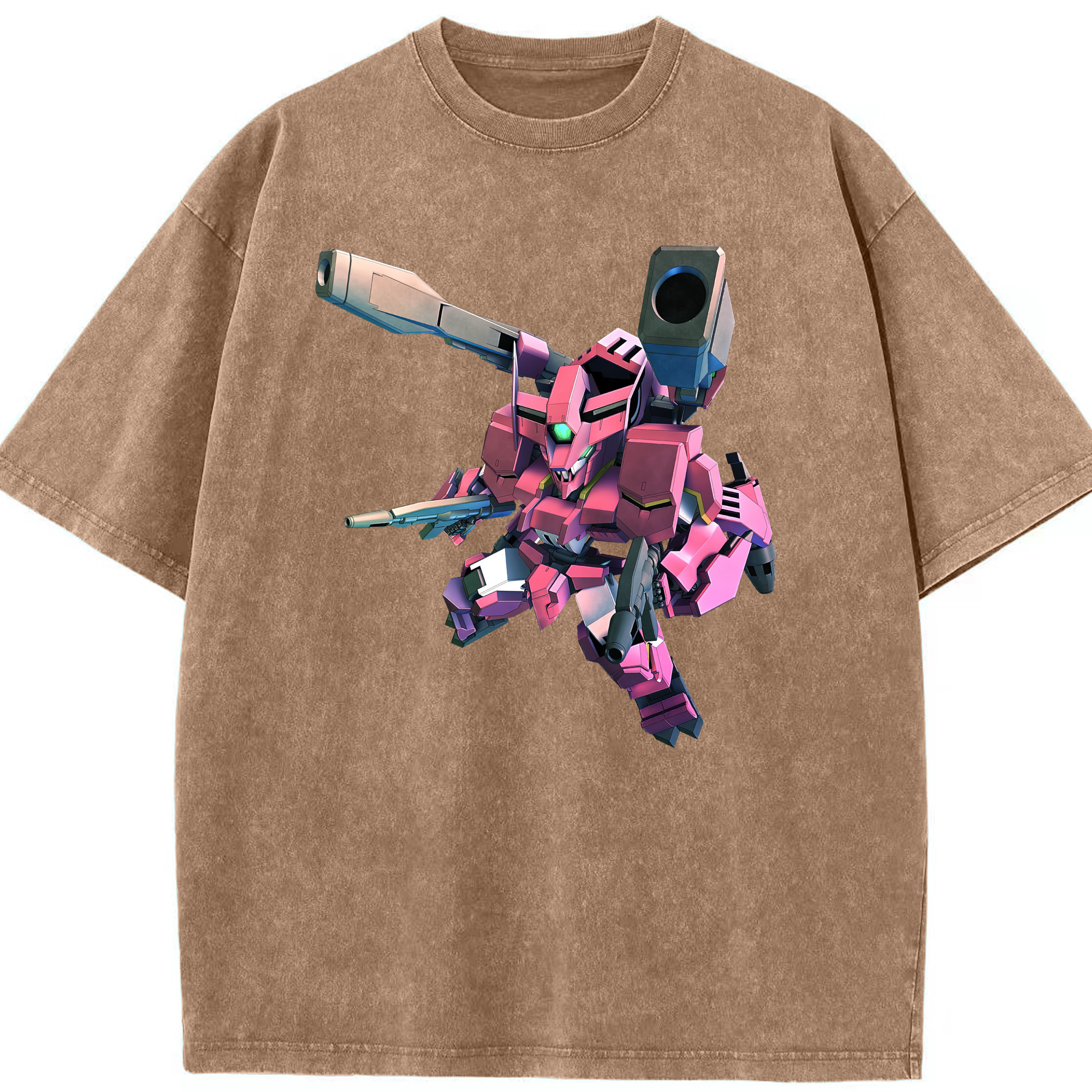 （画像用） 機動戦士ガンダム Mobile Suit Gundam 綿100% ヴィンテージ風 半袖Tシャツ（フロントプリント）