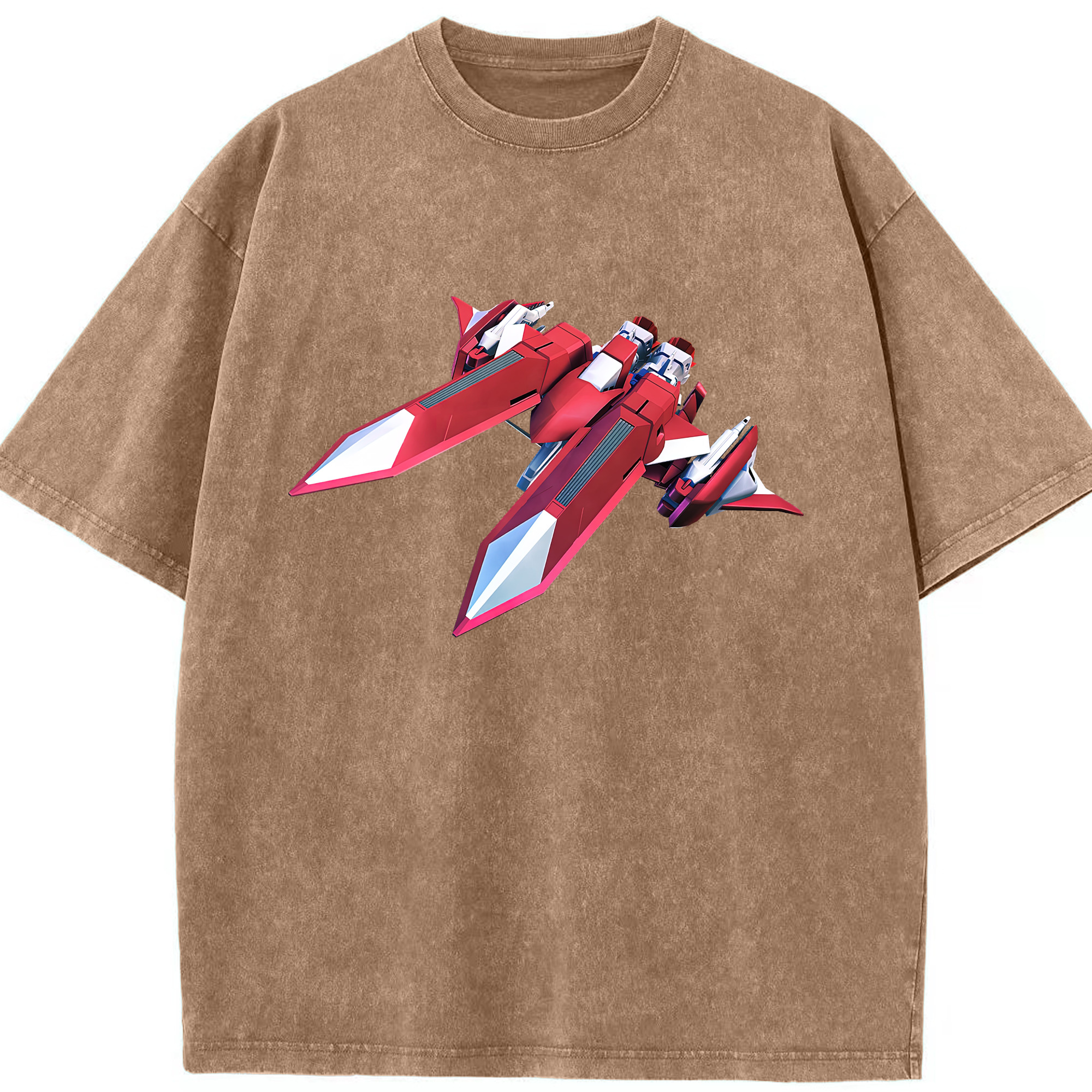 （画像用） 機動戦士ガンダム Mobile Suit Gundam 綿100% ヴィンテージ風 半袖Tシャツ（フロントプリント）