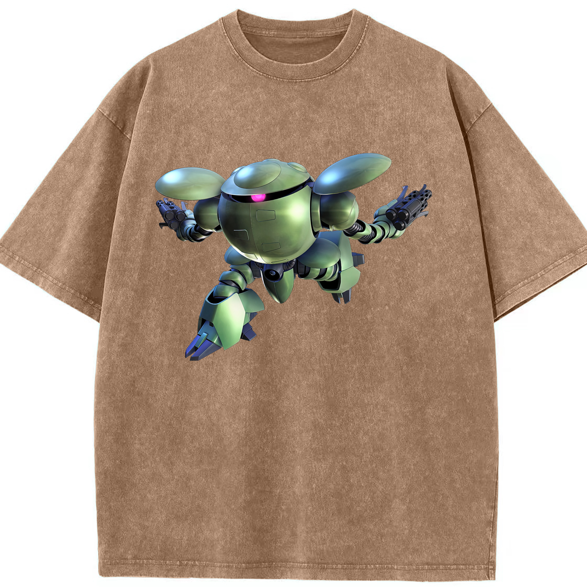 （画像用） 機動戦士ガンダム Mobile Suit Gundam 綿100% ヴィンテージ風 半袖Tシャツ（フロントプリント）