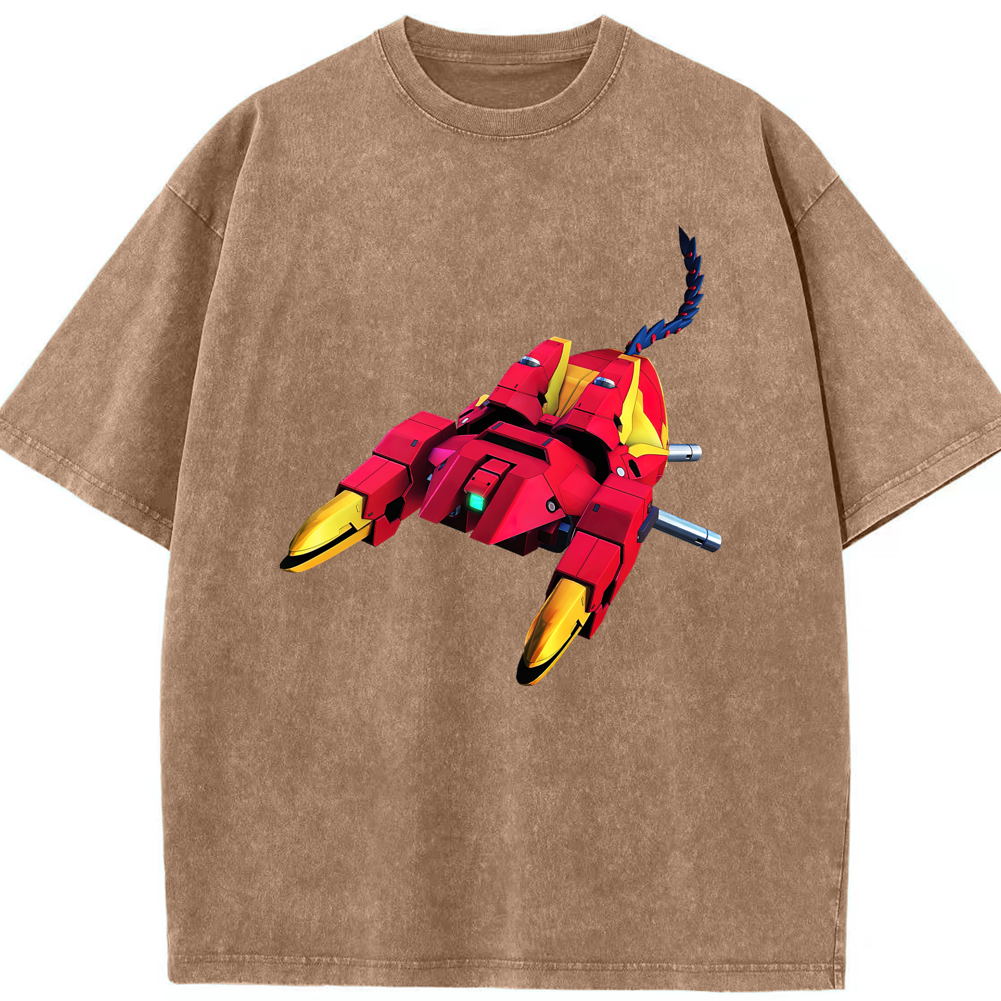 （画像用） 機動戦士ガンダム Mobile Suit Gundam 綿100% ヴィンテージ風 半袖Tシャツ（フロントプリント）