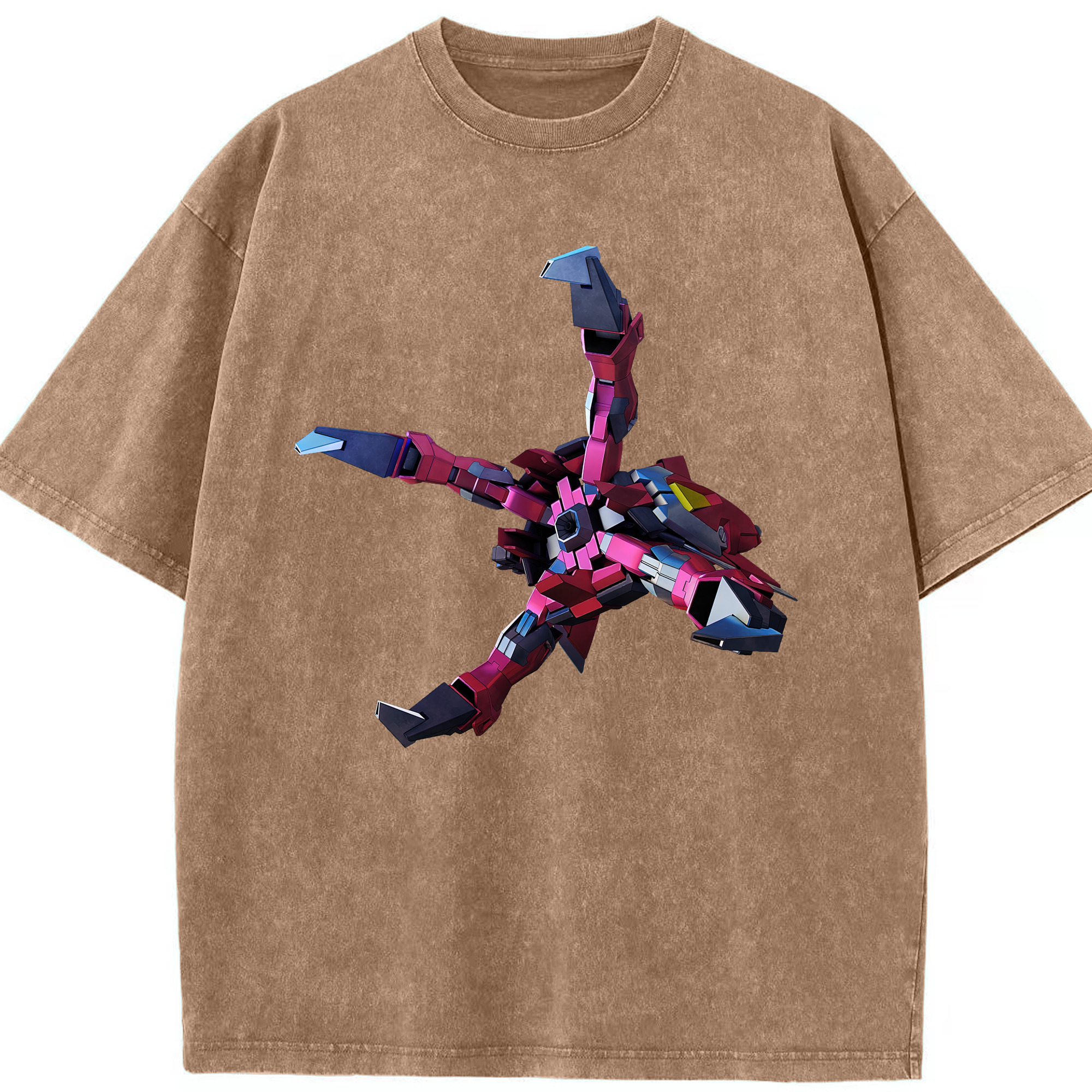 （画像用） 機動戦士ガンダム Mobile Suit Gundam 綿100% ヴィンテージ風 半袖Tシャツ（フロントプリント）