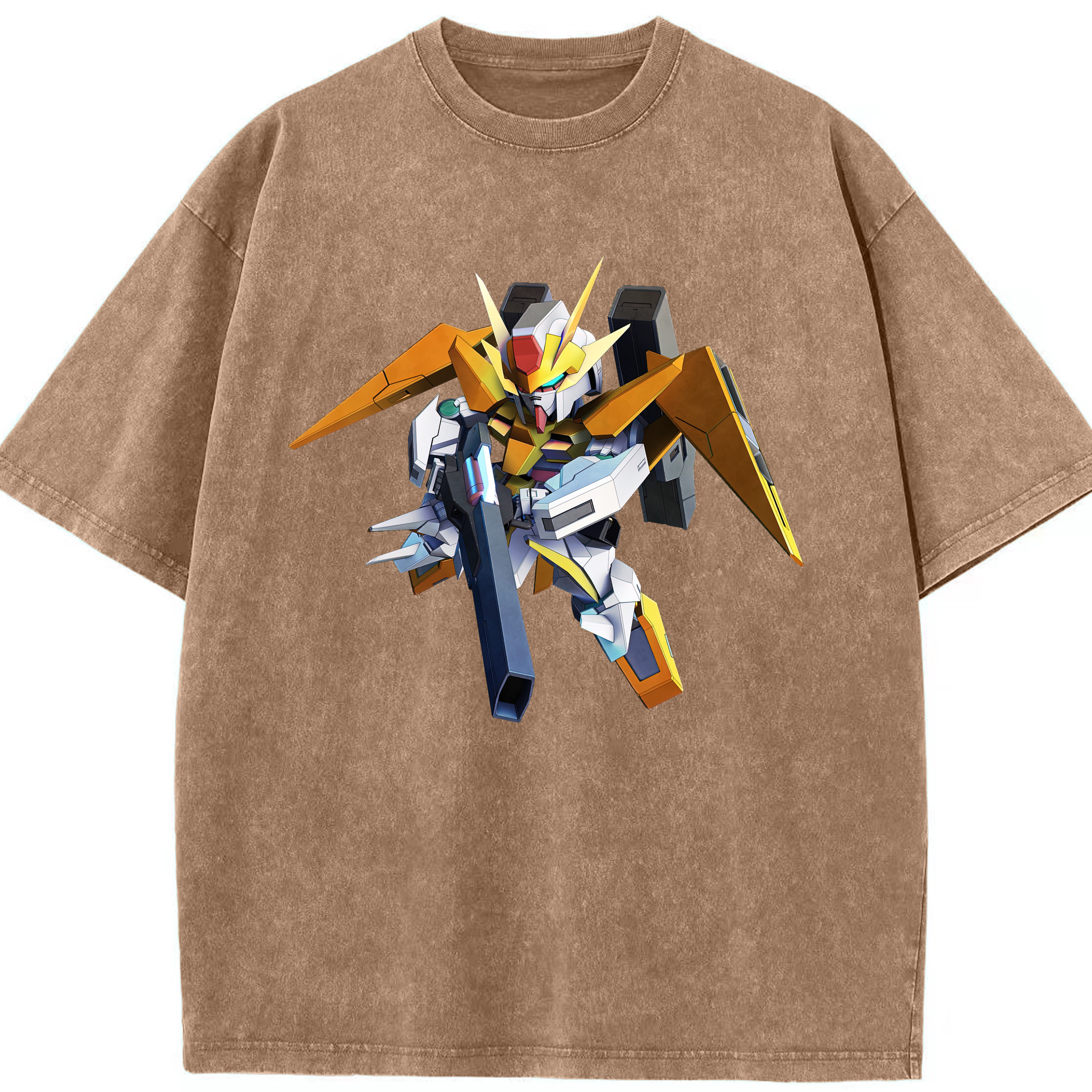 （画像用） 機動戦士ガンダム Mobile Suit Gundam 綿100% ヴィンテージ風 半袖Tシャツ（フロントプリント）