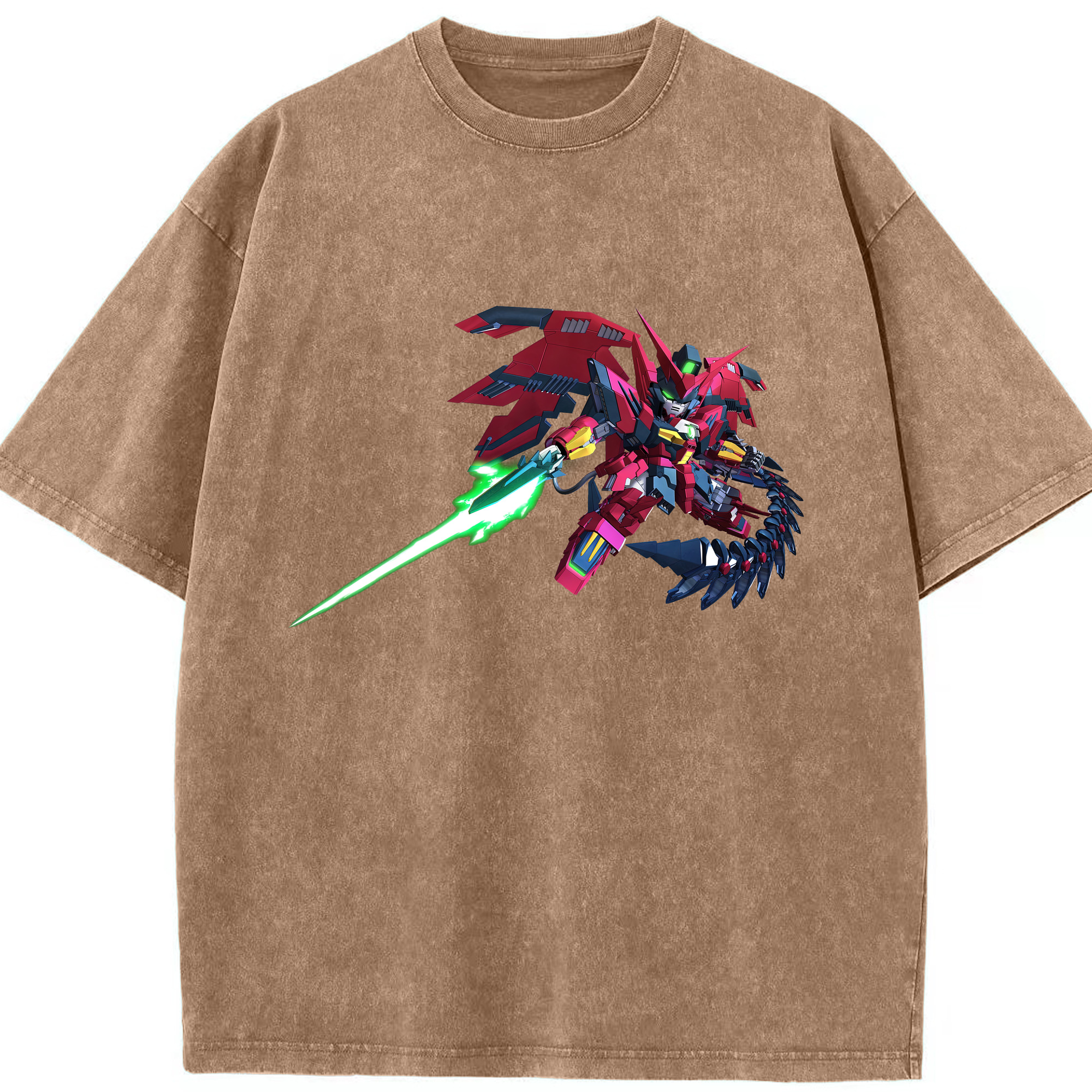 （画像用） 機動戦士ガンダム Mobile Suit Gundam 綿100% ヴィンテージ風 半袖Tシャツ（フロントプリント）