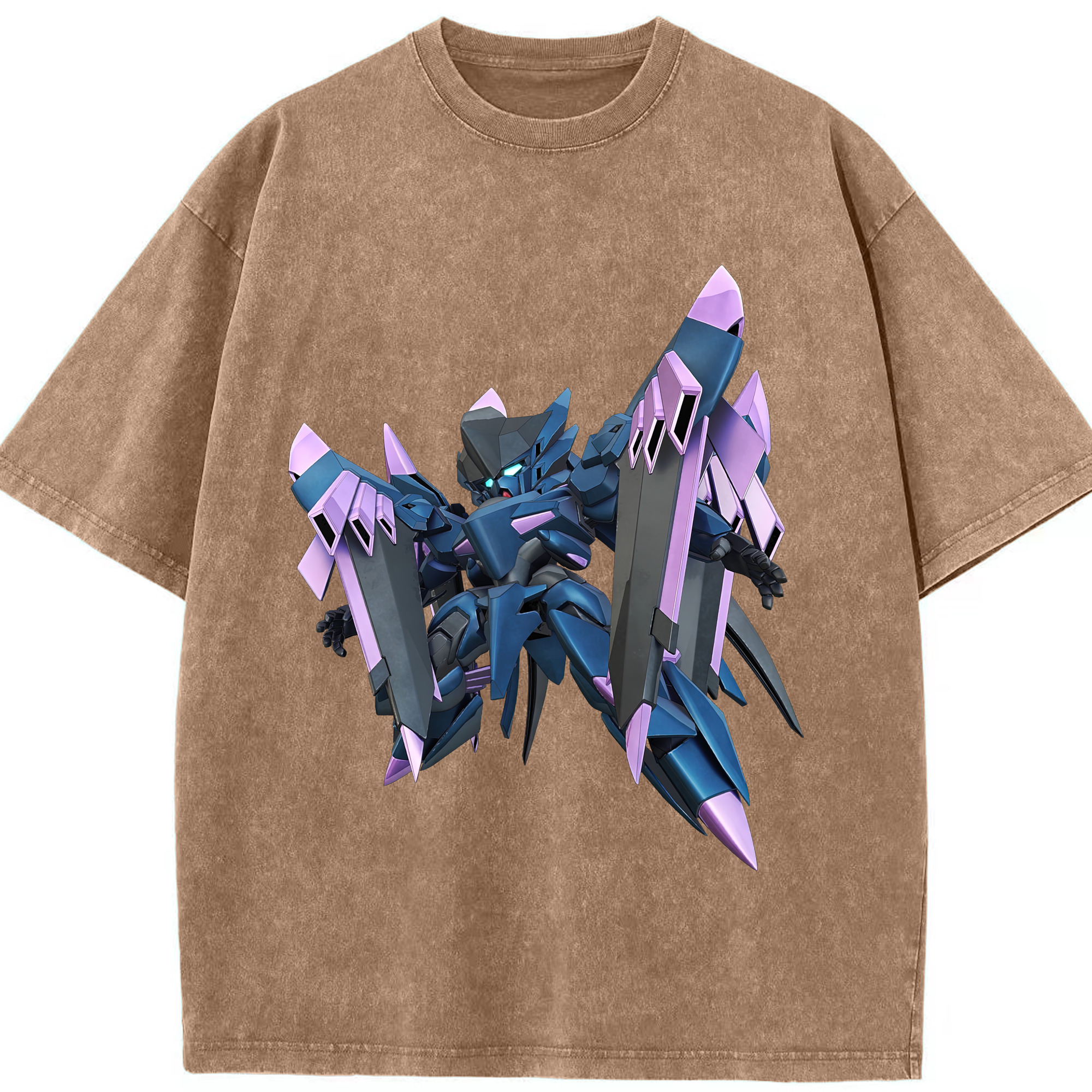 （画像用） 機動戦士ガンダム Mobile Suit Gundam 綿100% ヴィンテージ風 半袖Tシャツ（フロントプリント）