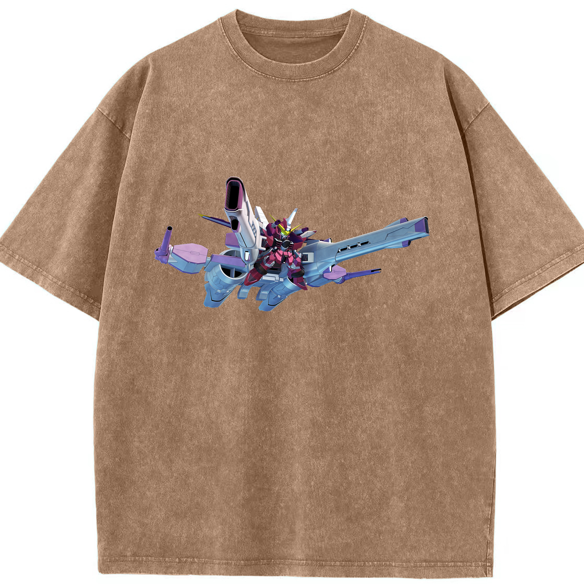 （画像用） 機動戦士ガンダム Mobile Suit Gundam 綿100% ヴィンテージ風 半袖Tシャツ（フロントプリント）