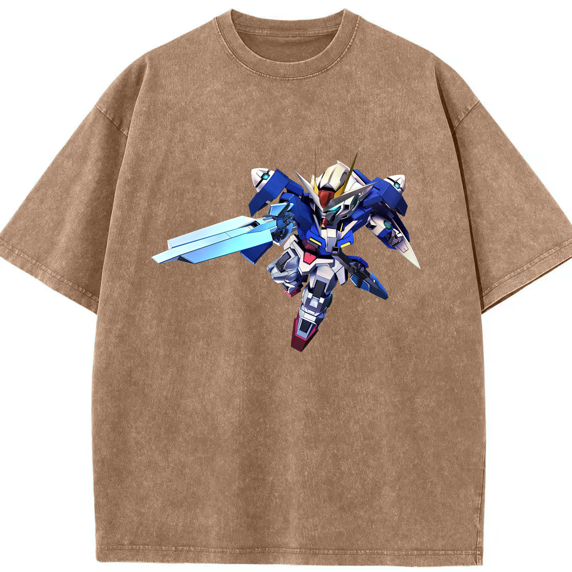 （画像用） 機動戦士ガンダム Mobile Suit Gundam 綿100% ヴィンテージ風 半袖Tシャツ（フロントプリント）