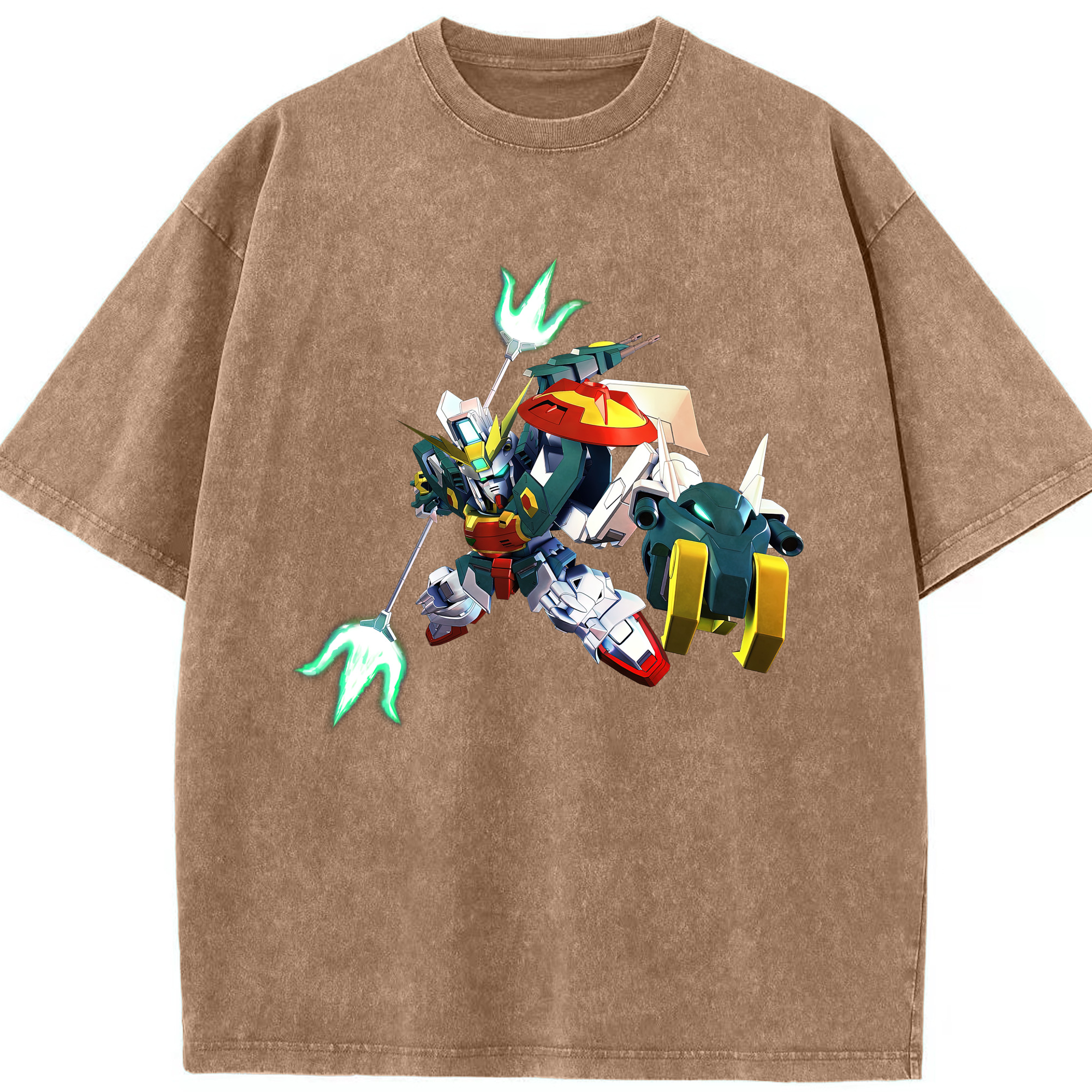 （画像用） 機動戦士ガンダム Mobile Suit Gundam 綿100% ヴィンテージ風 半袖Tシャツ（フロントプリント）
